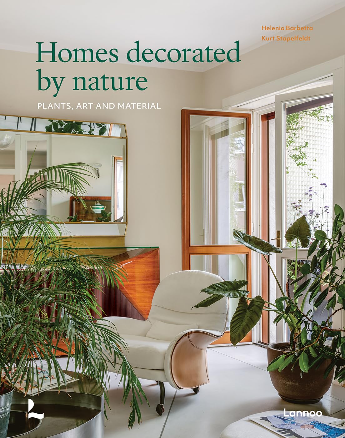 Homes Decorated by Nature: Plants, Art and Material Mathematics