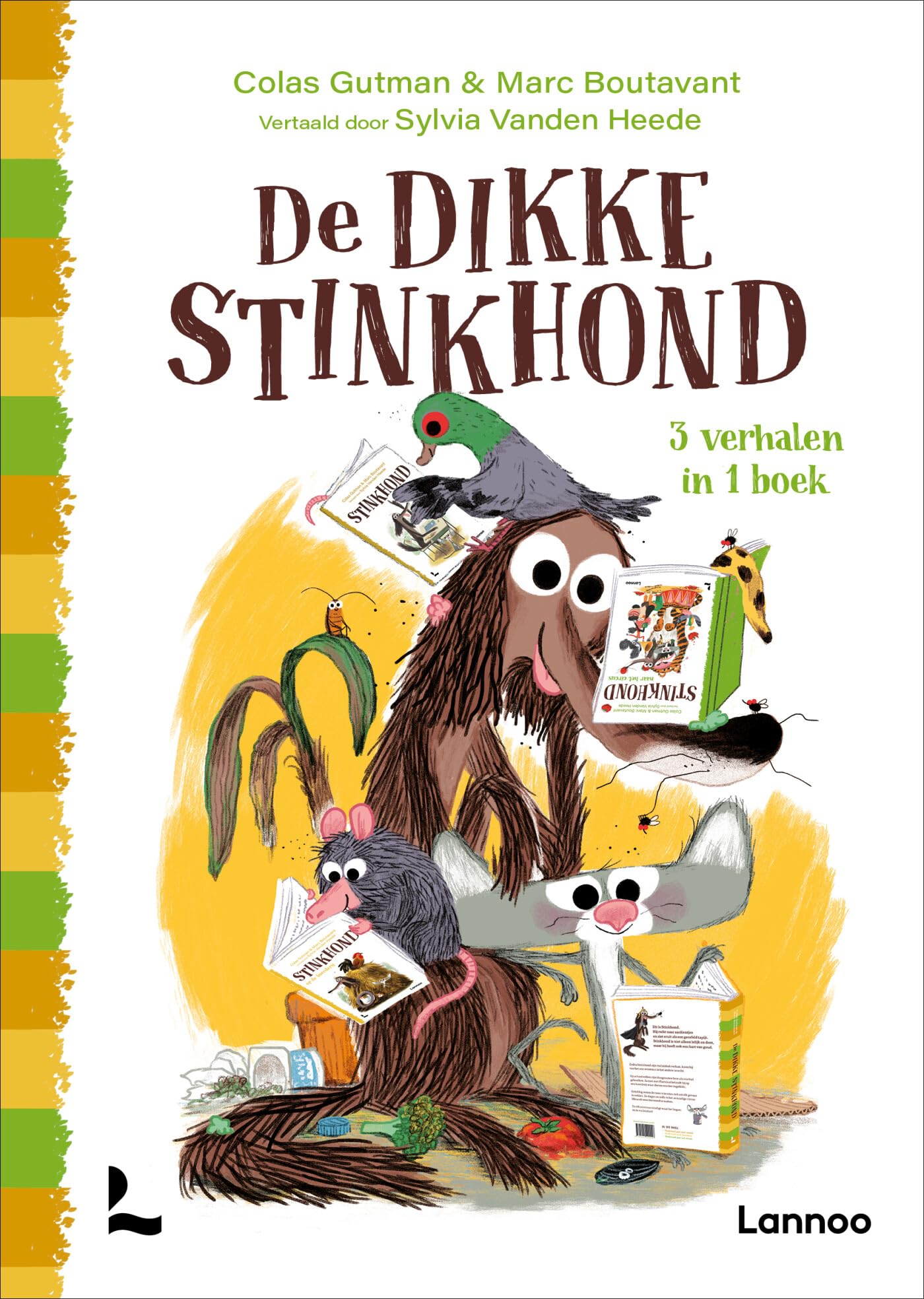 De dikke Stinkhond: 3 verhalen in 1 boek Leisure & Fun