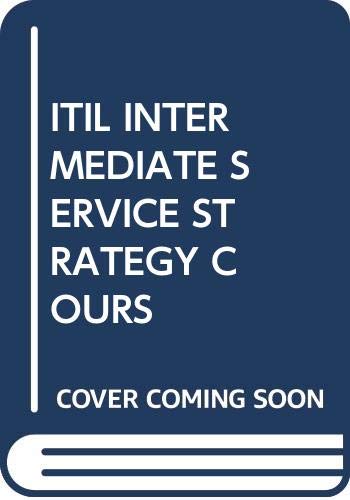 Product Image: ITIL INTERMEDIATE SERVICE STRATEGY COURS