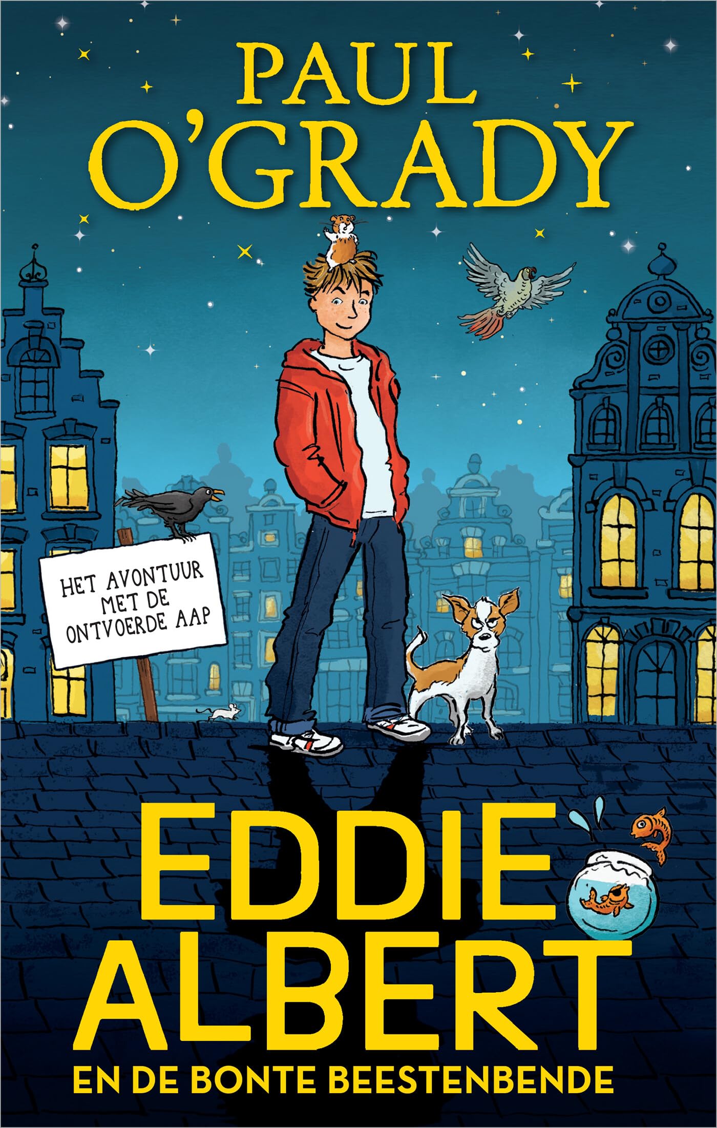 Het avontuur met de ontvoerde aap (Eddie Albert en de bonte beestenbende, 1) Novels & Short Stories