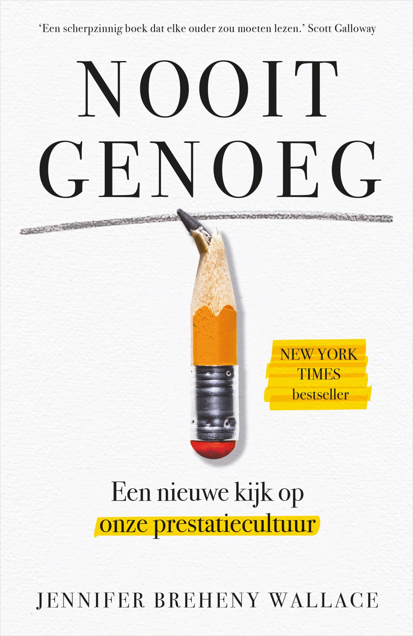 Nooit genoeg: een nieuwe kijk op onze prestatiecultuur book
