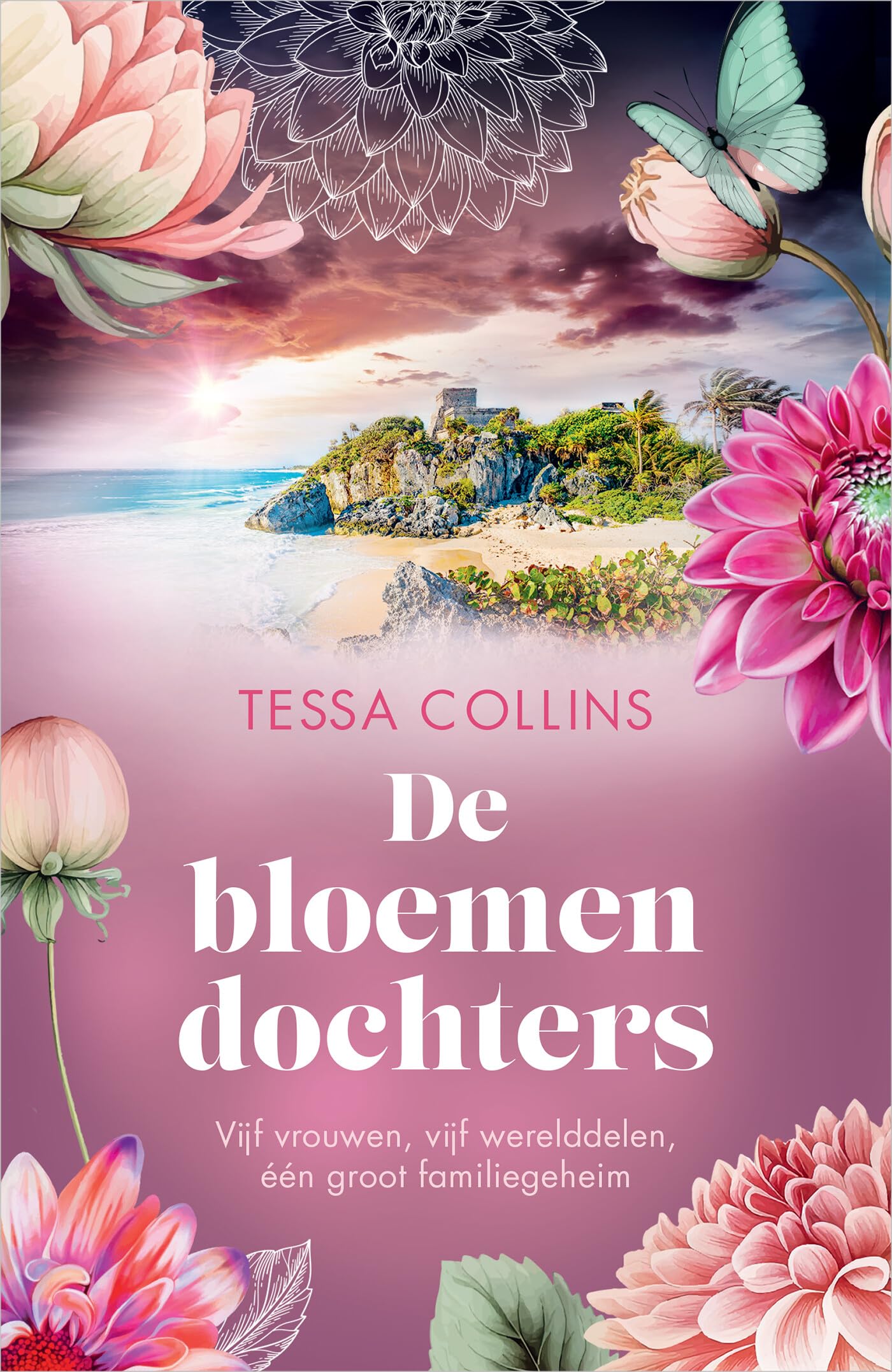 De bloemendochters: Vijf vrouwen, vijf werelddelen, één groot familiegeheim (De bloemendochters, 1) Contemporary literature