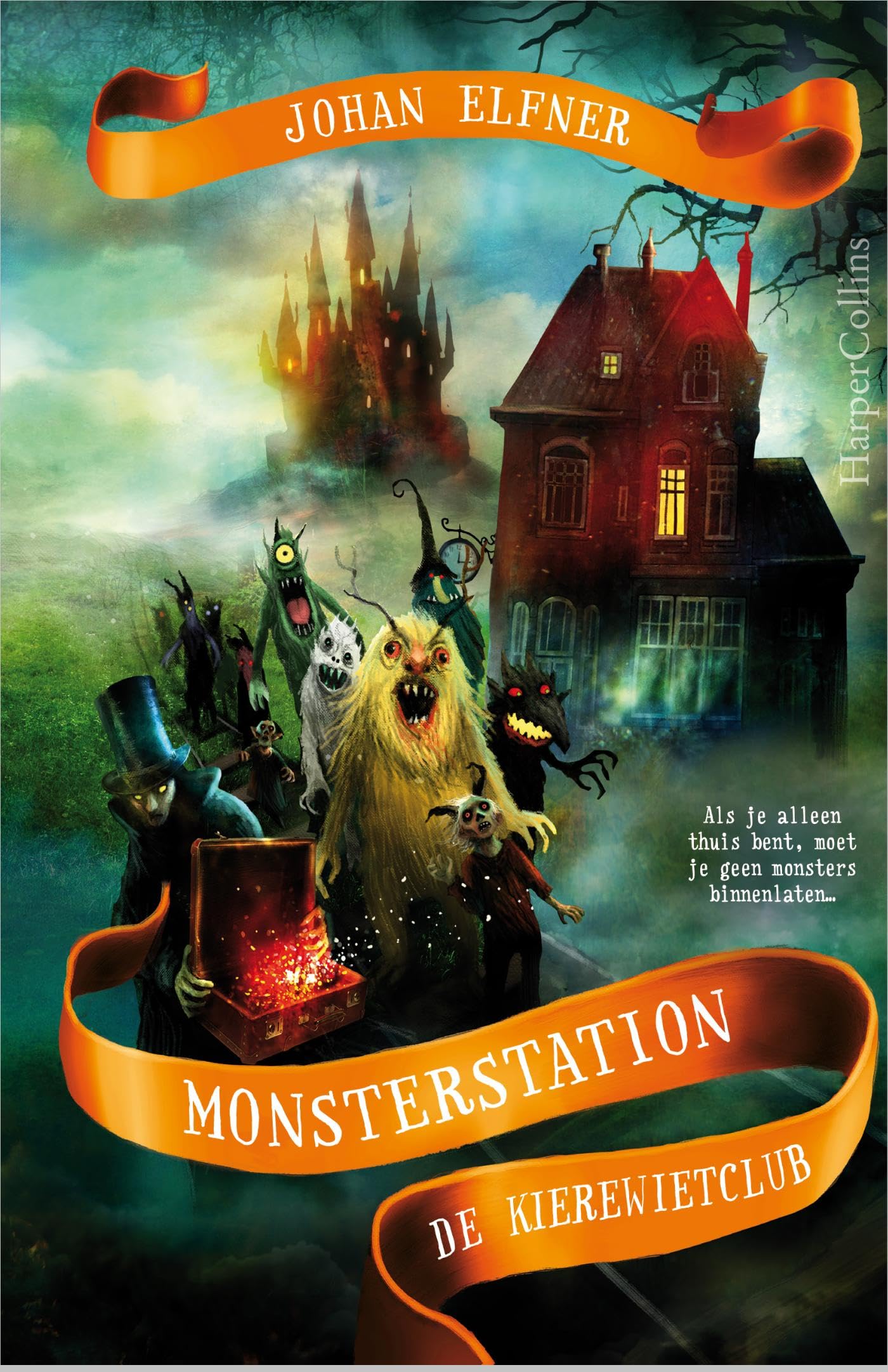 De Kierewietclub: Als je alleen thuis bent, moet je geen monsters binnenlaten... (Monsterstation, 2) Novels & Short Stories