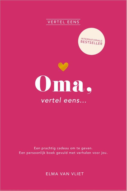 Oma, vertel eens: Een prachtig cadeau om te geven. Een persoonlijk boek gevuld met verhalen voor jou book