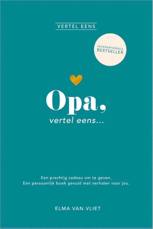 Opa, vertel eens: Een prachtig cadeau om te geven. Een persoonlijk boek gevuld met verhalen voor jou book