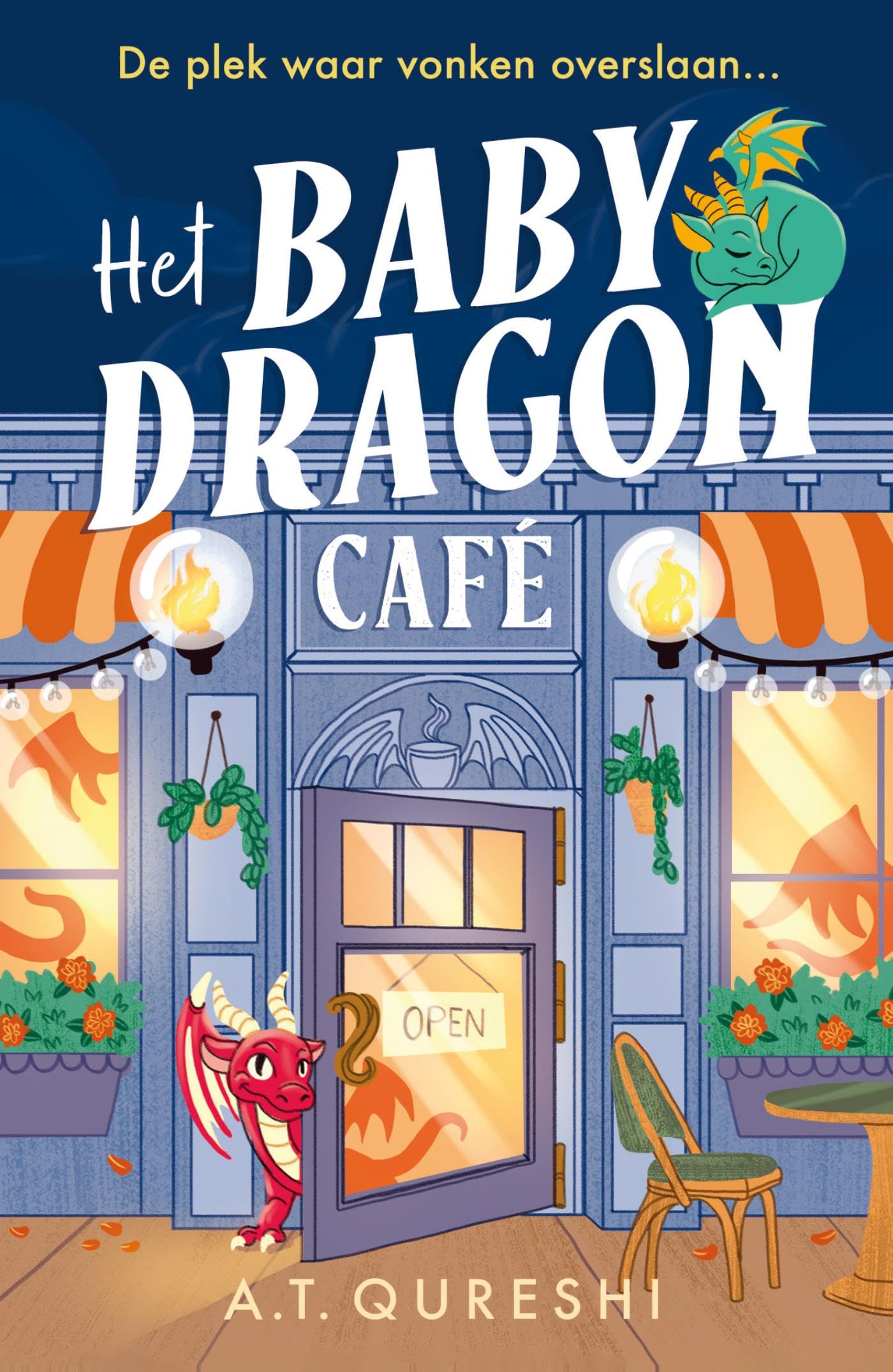 Het Baby Dragon Café: De plek waar vonken overslaan... (Baby Dragon, 1) Contemporary literature