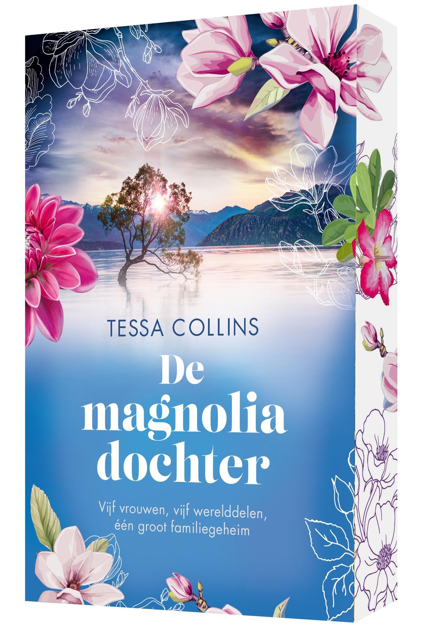 De magnoliadochter: Vijf vrouwen, vijf werelddelen, één groot familiegeheim (De bloemendochters, 4) Contemporary literature
