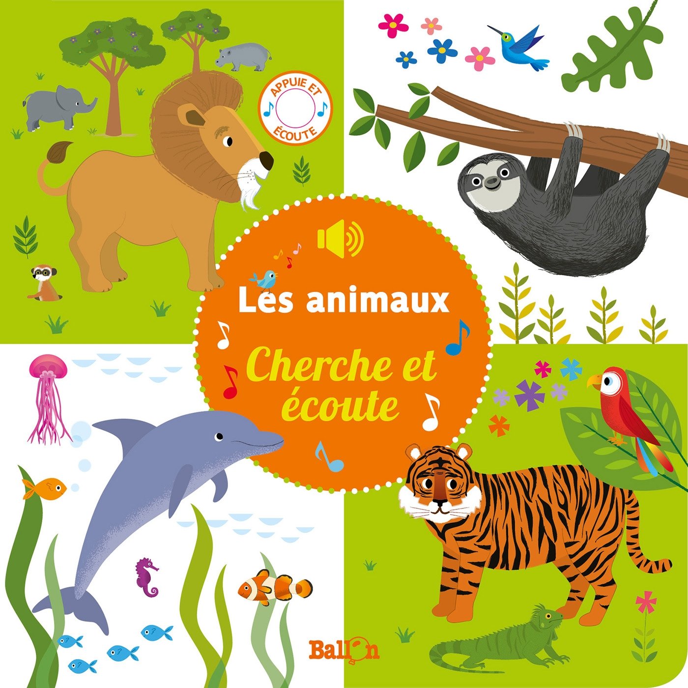 Cherche et écoute : Les animaux (Livre sonore, 1) Parents & Children