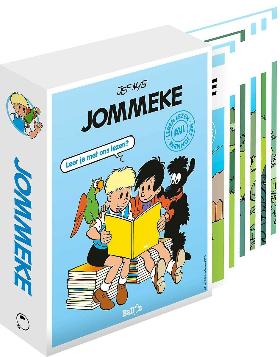 Jommeke Leer je met ons mee (AVI-box) book