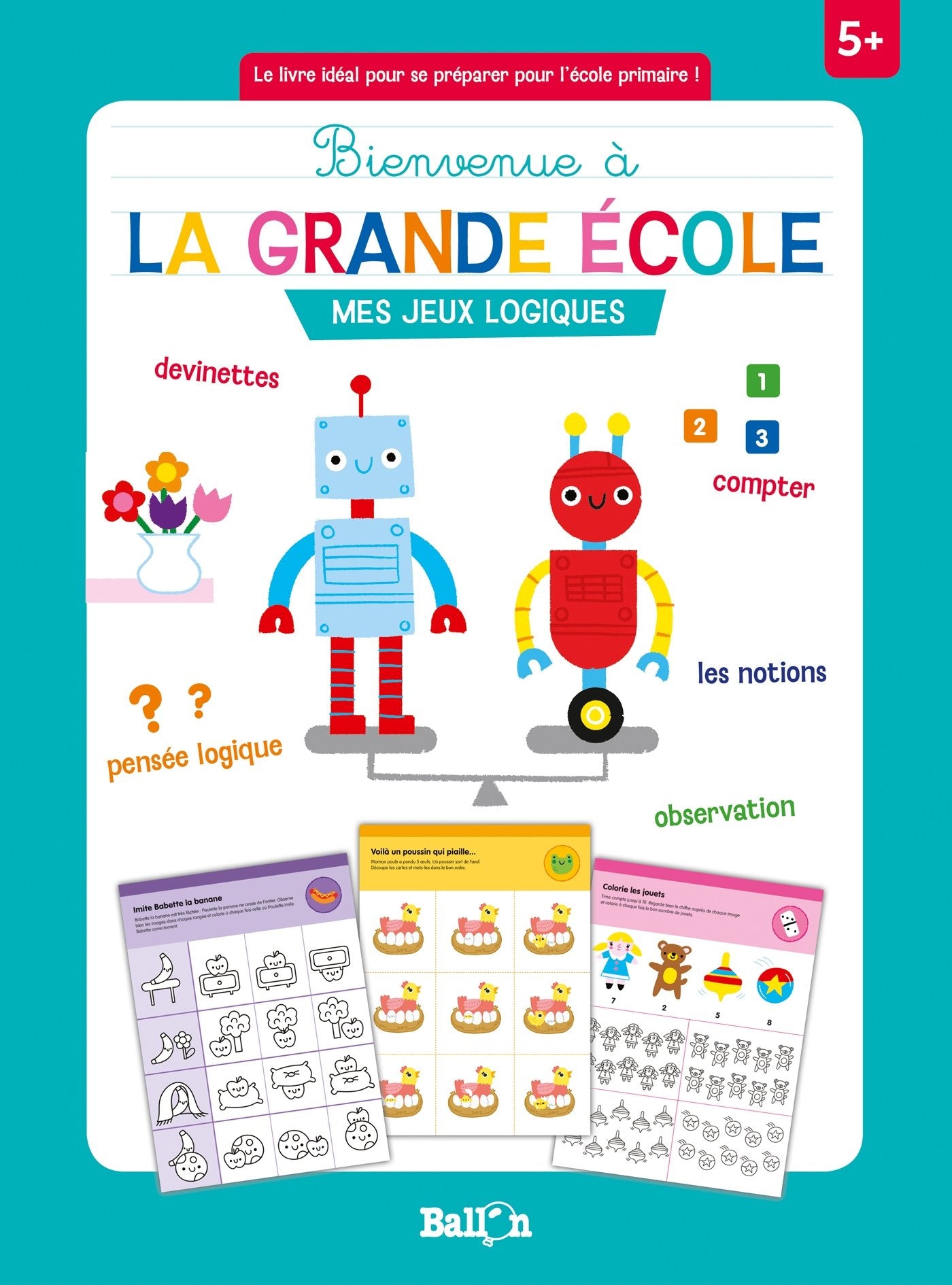 Mes jeux logiques: Bienvenue à la grande école (Bienvenue à la grande école, 1) Tiptoi & Games