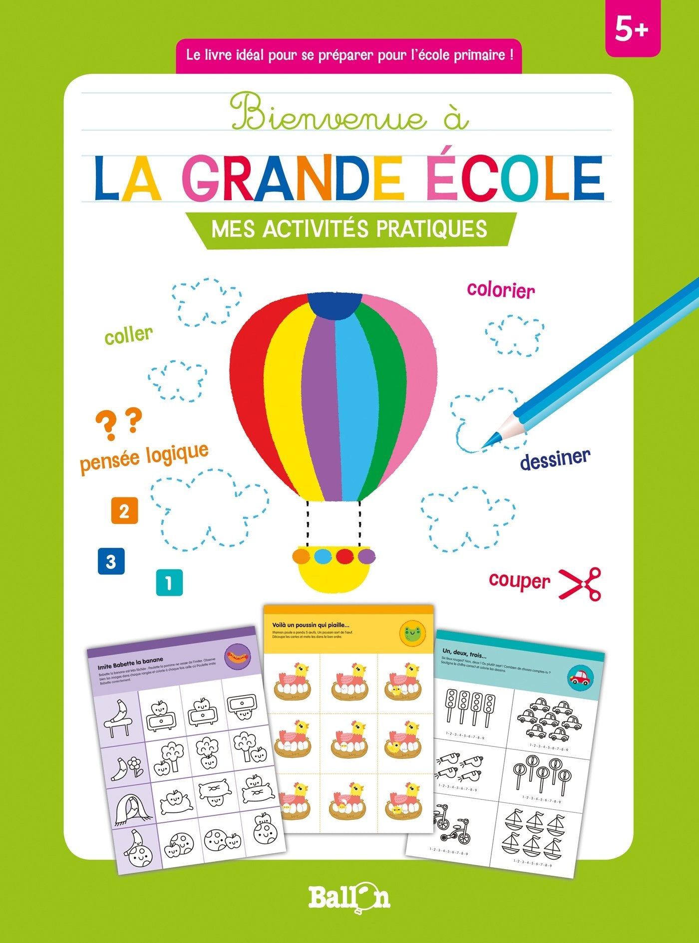 Bienvenue à la grande école : mes activités pratiques book