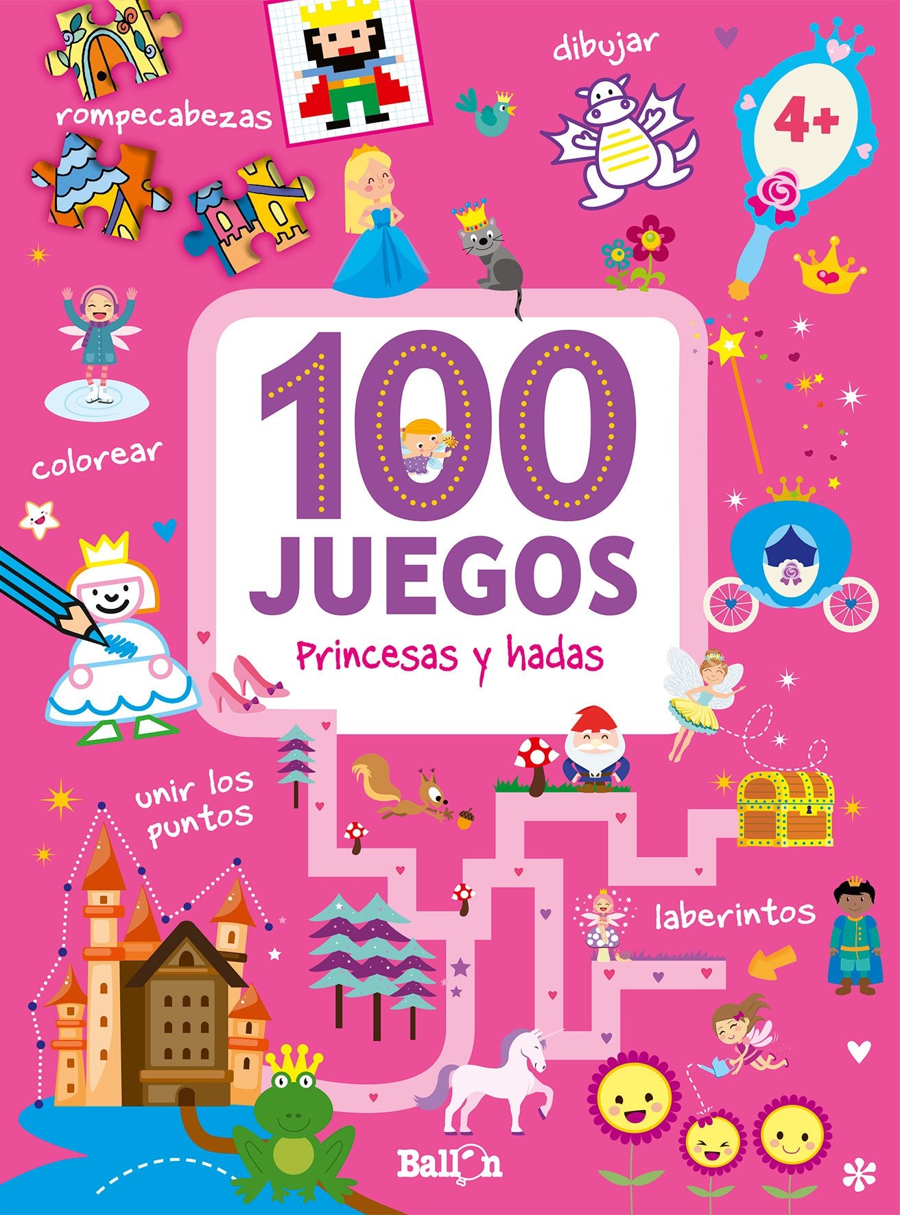 Product Image: 100 juegos - Princesas y hadas