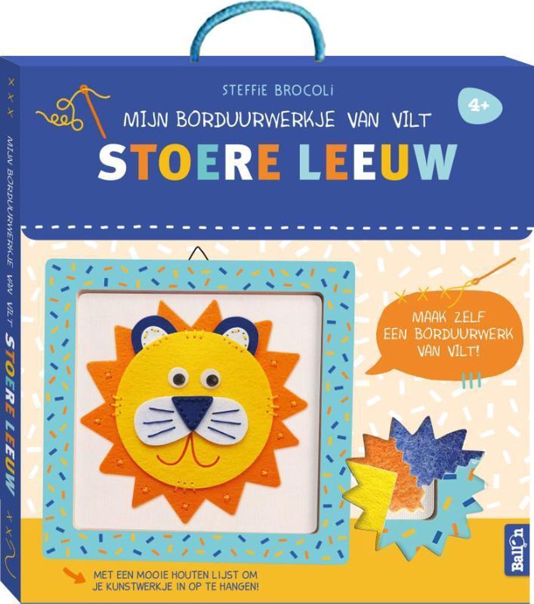 Stoere leeuw (Mijn borduurwerkje van vilt, 1) Tiptoi & Games