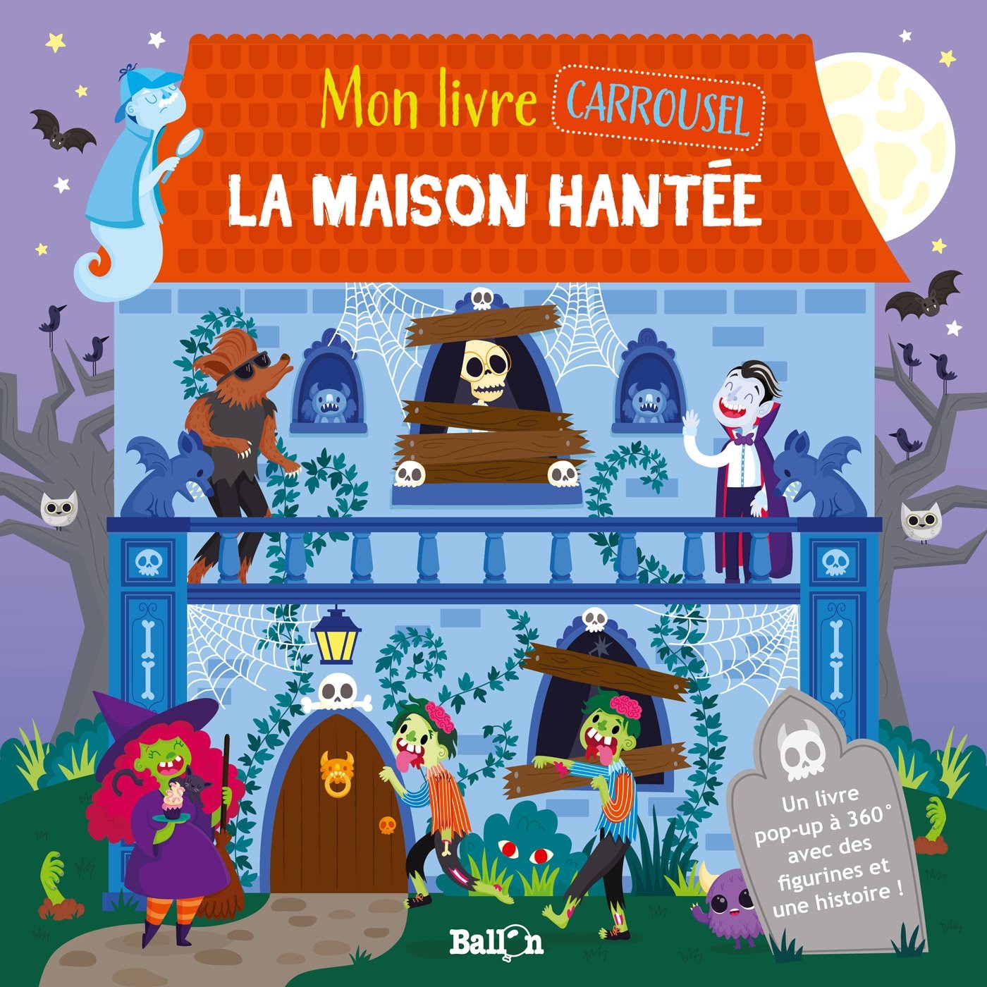 Mon livre carrousel : La maison hantée book
