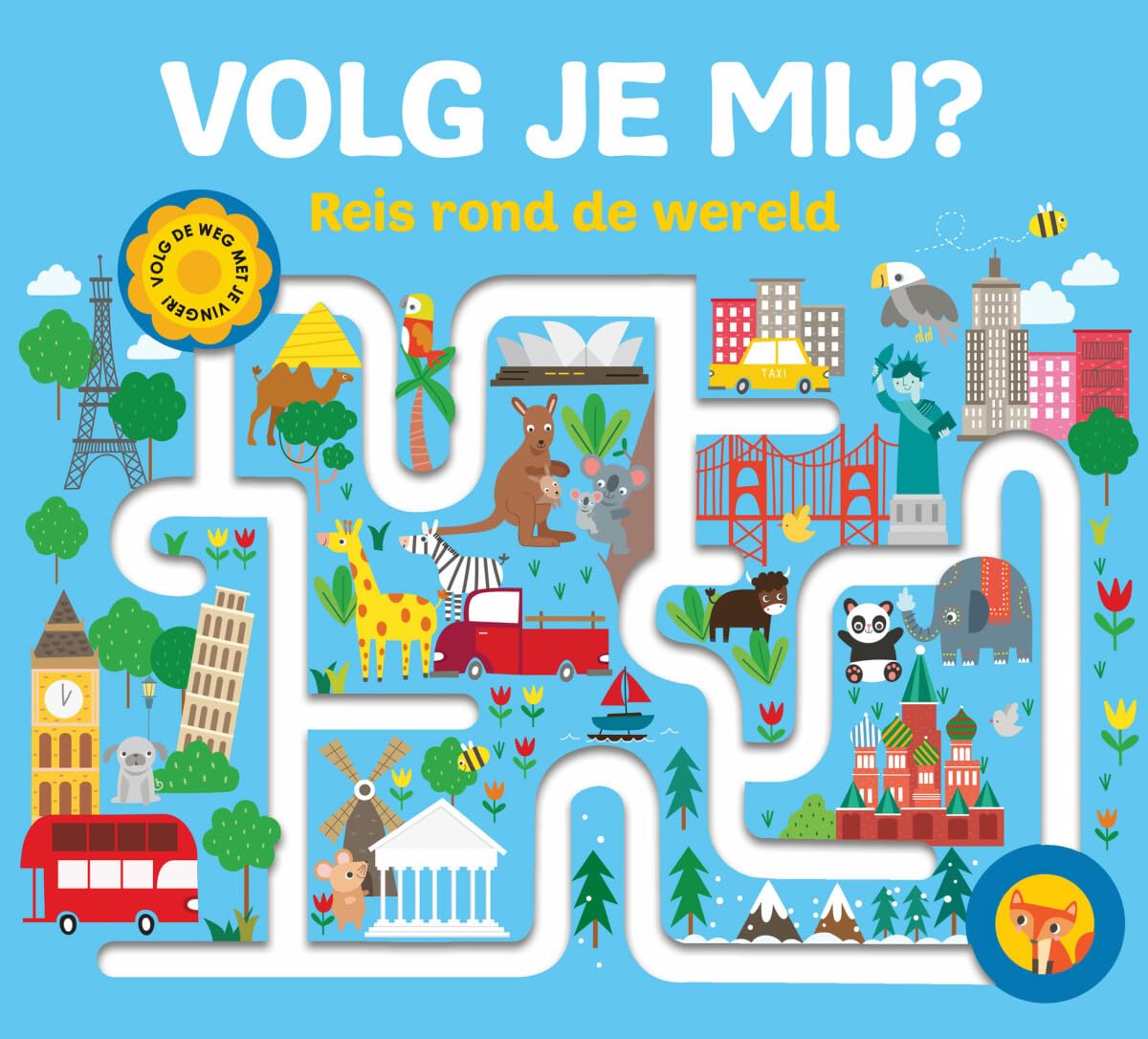 Volg je mij?: reis rond de wereld book