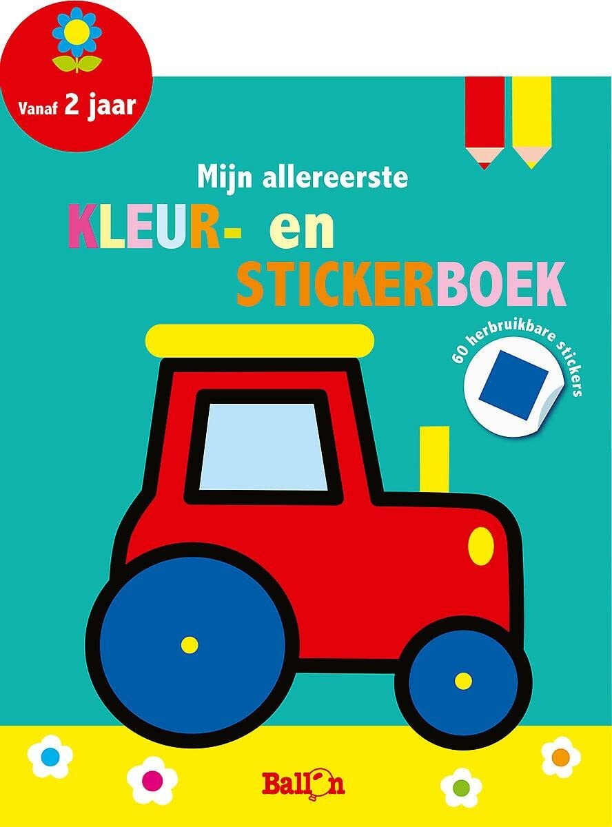 Mijn allereerste kleur- en stickerboek (tractor) (Mijn allereerste ..., 1) Tiptoi & Games