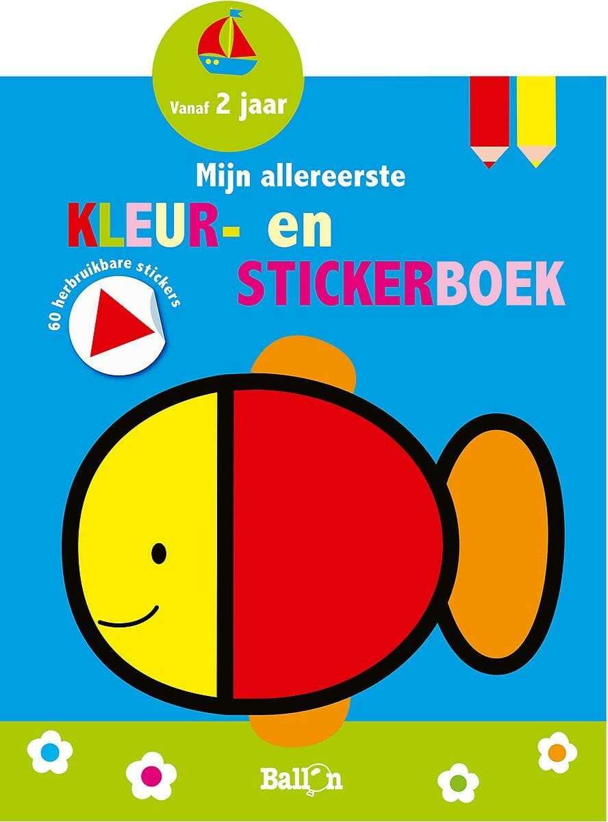 Mijn allereerste kleur- en stickerboek (vis) (Mijn allereerste ..., 1) Tiptoi & Games