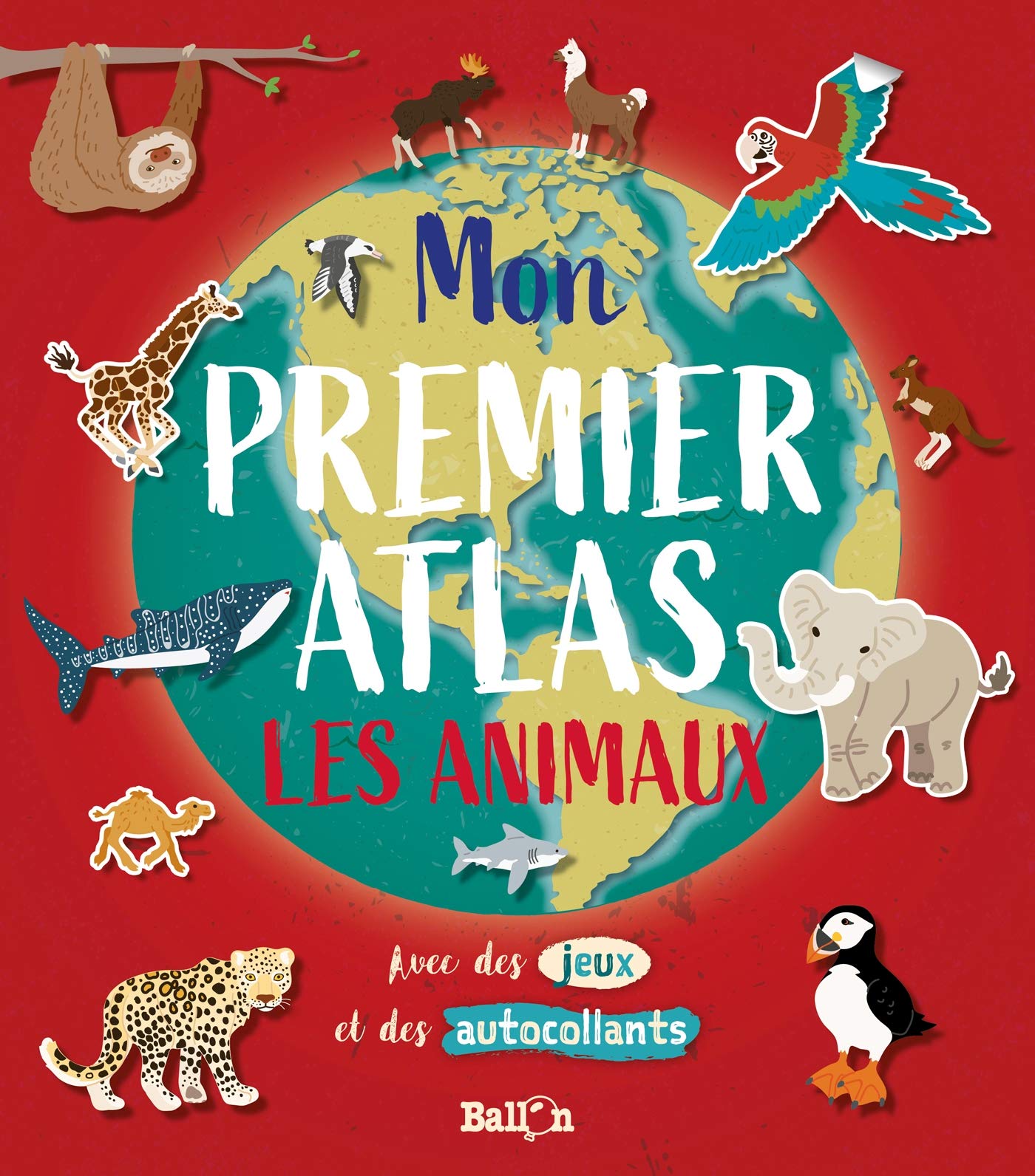 Mon premier atlas (les animaux) (Mon premier atlas, 1) Tiptoi & Games