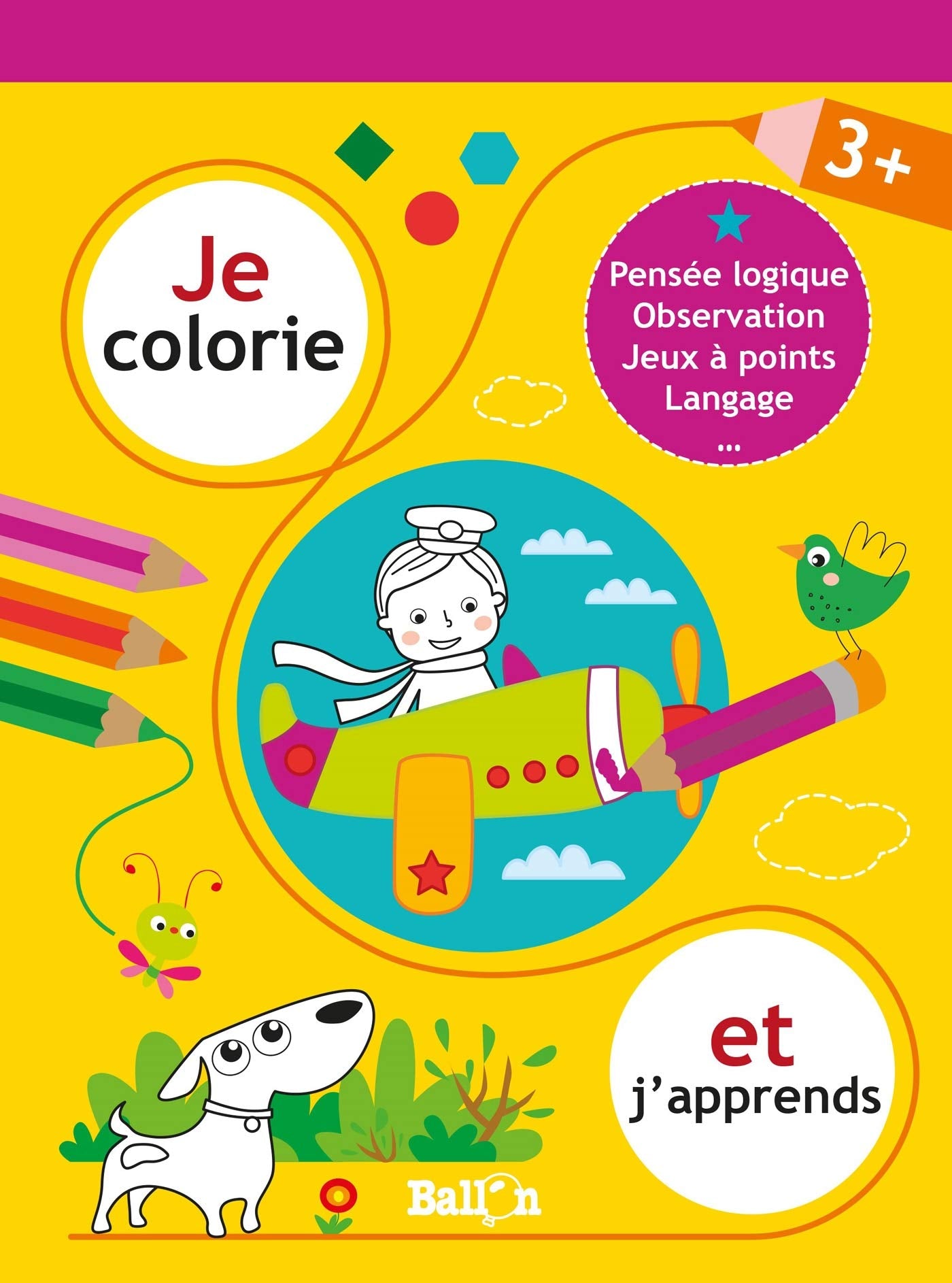 Je colorie et j'apprends - 3+ (Je colorie et j'apprends, 1) Tiptoi & Games