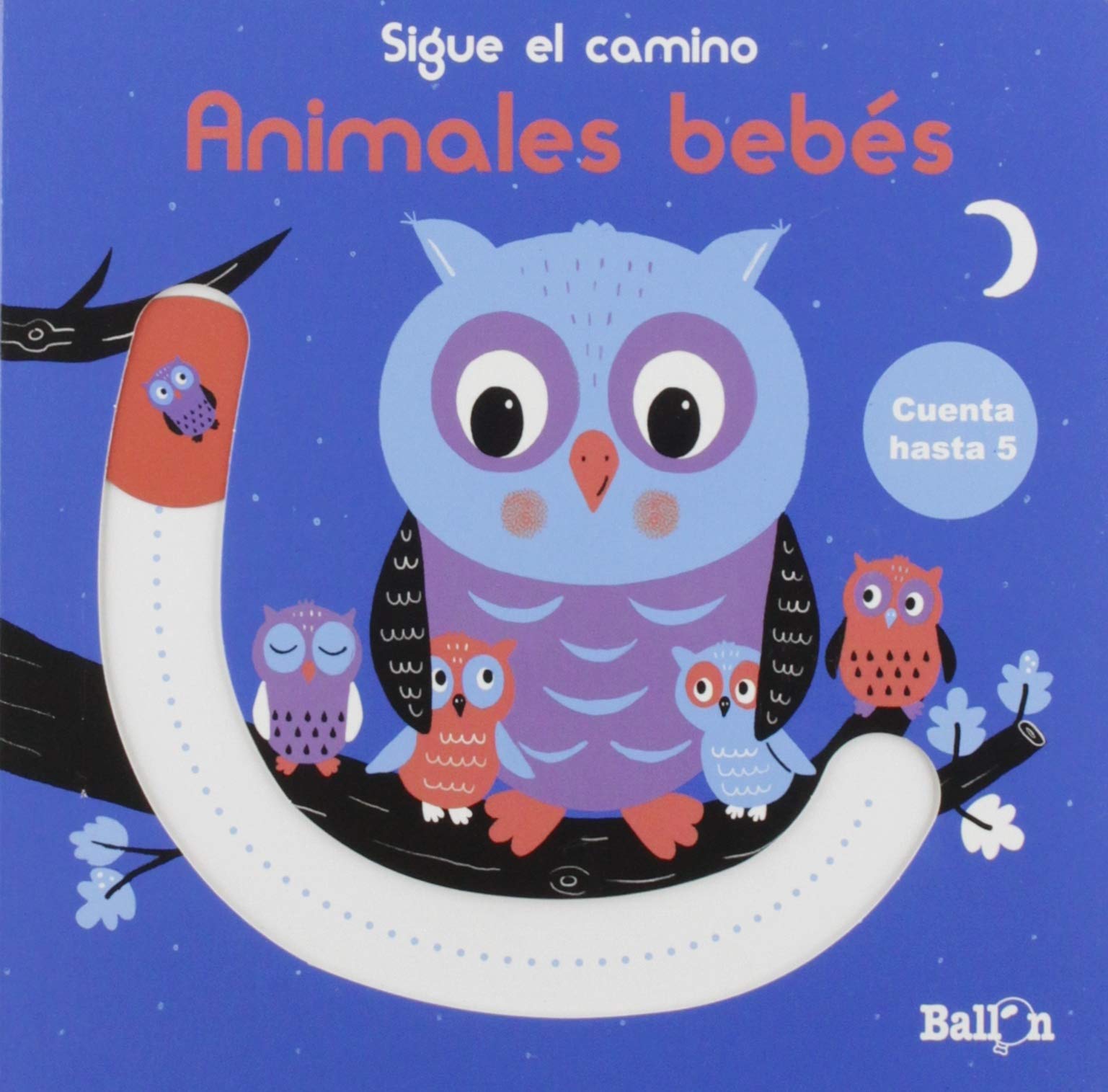 Sigue el camino - Cuenta hasta 5 - Animales bebés Parents & Children