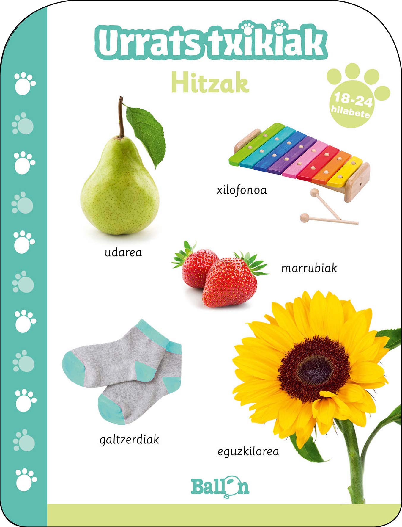 Urrats Txikiak - Hitzak 18-24 hilabete book