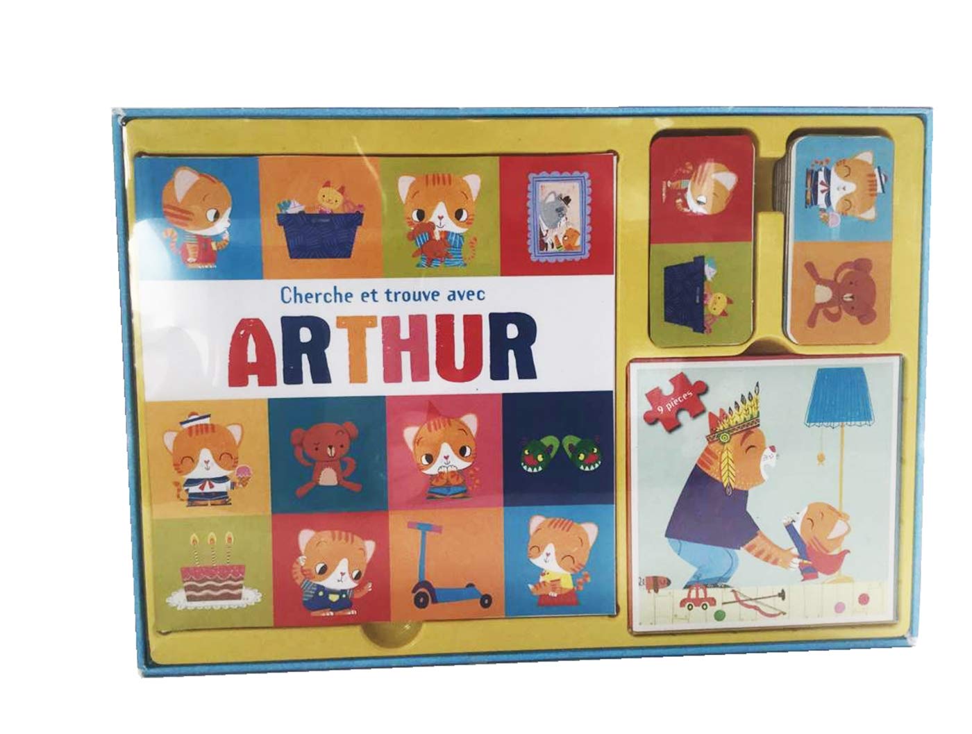 Coffret cadeau Arthur: Avec 1 puzzle de 9 pièces et 24 cartes de dominos (Arthur, 1) Parents & Children