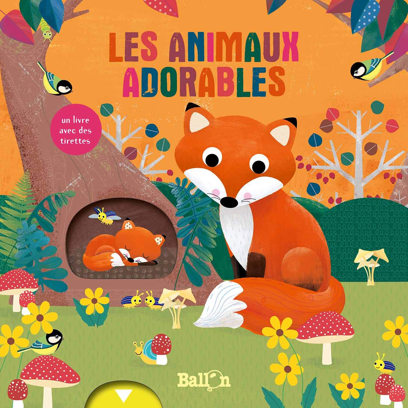 Livre à tirette - Adorables animaux book