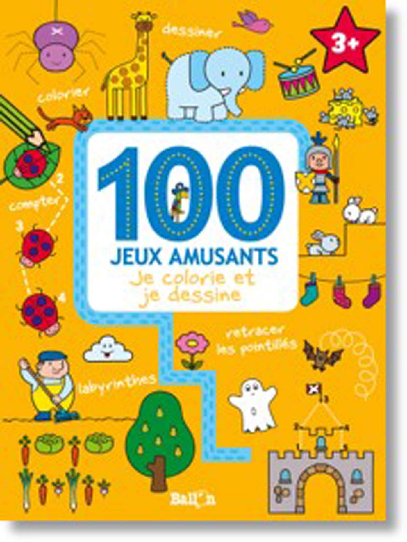 100 jeux PF - Je colorie et je dessine (100 jeux, 1) Tiptoi & Games
