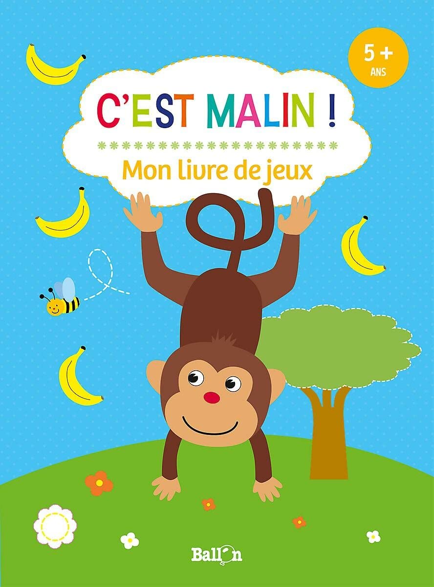 C'est malin ! Coloriages 5+ LDS book