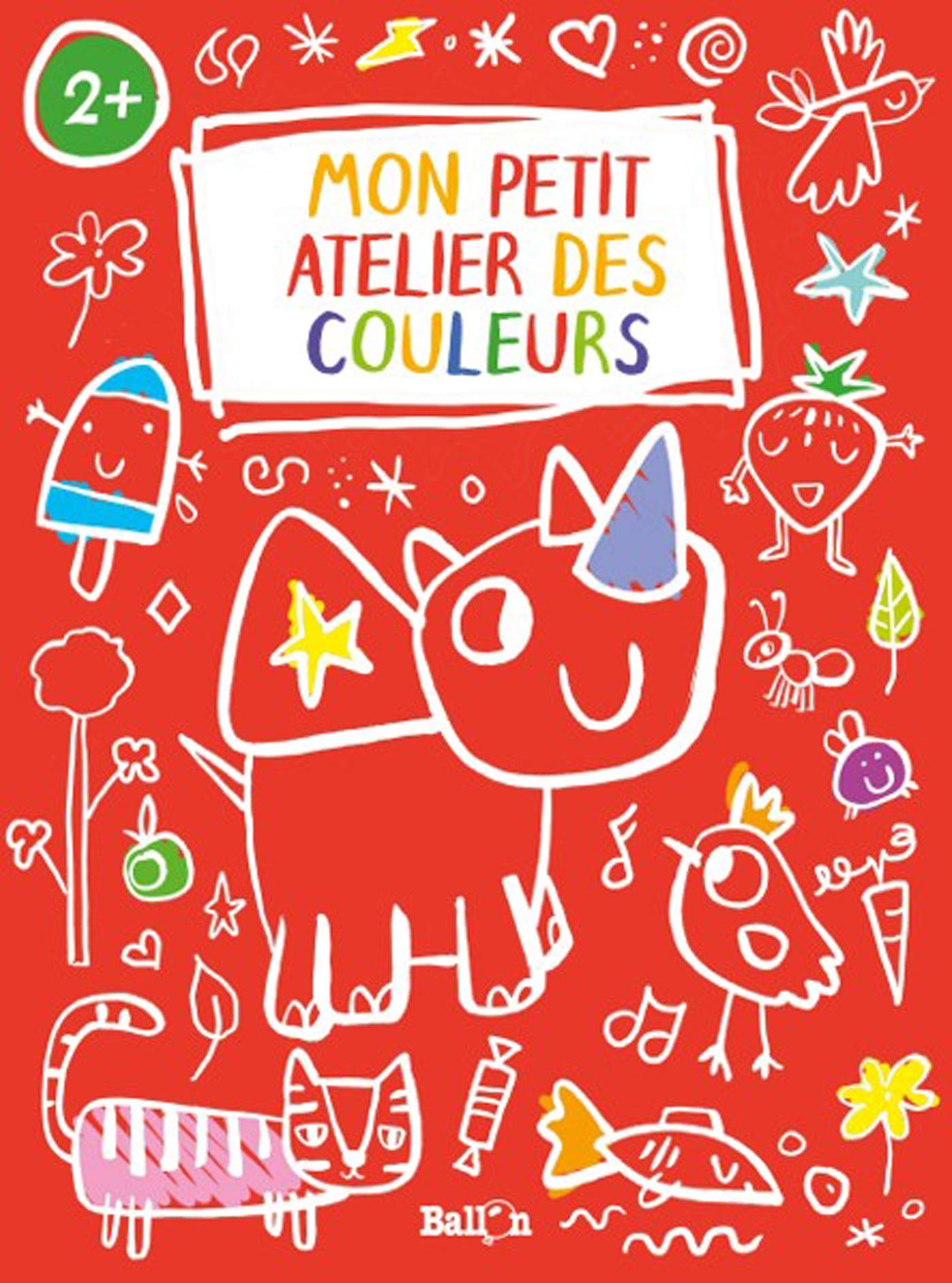 Mon petit atelier des couleurs - Rouge book