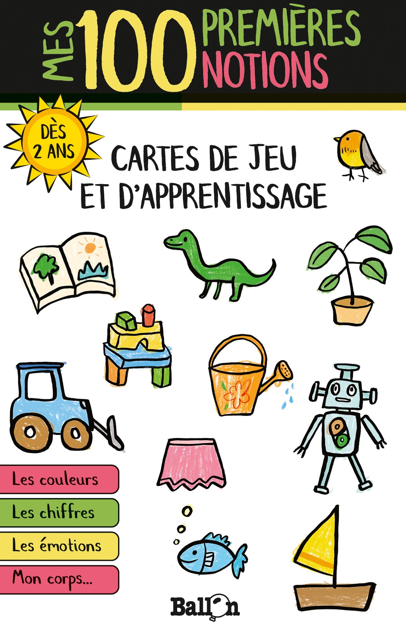 Cartes d'apprentissage - Mes 100 premières notions book
