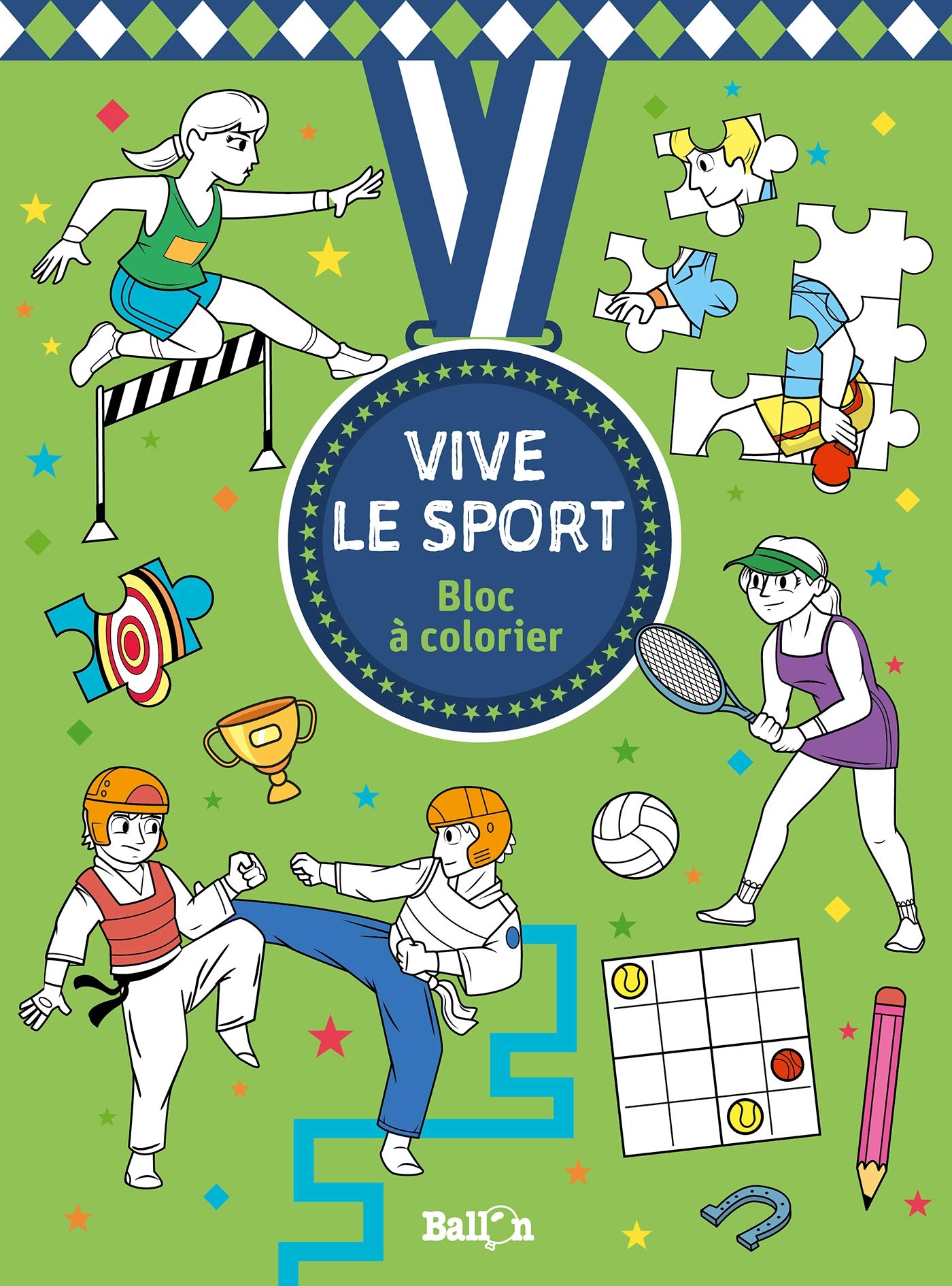 Sport : Bloc de jeux (Vive le sport!, 1) Tiptoi & Games