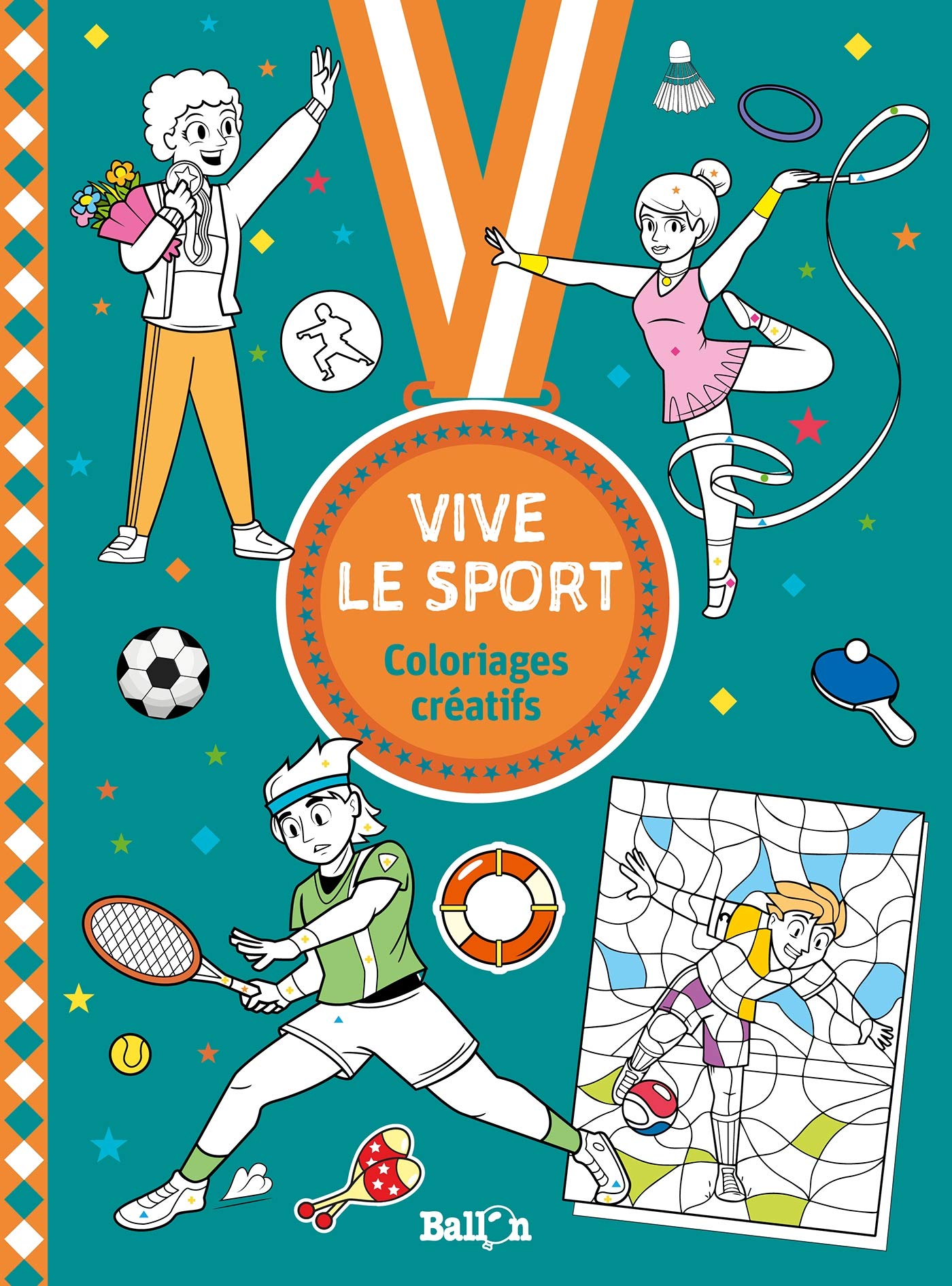 Product Image: Sport : Coloriages créatifs