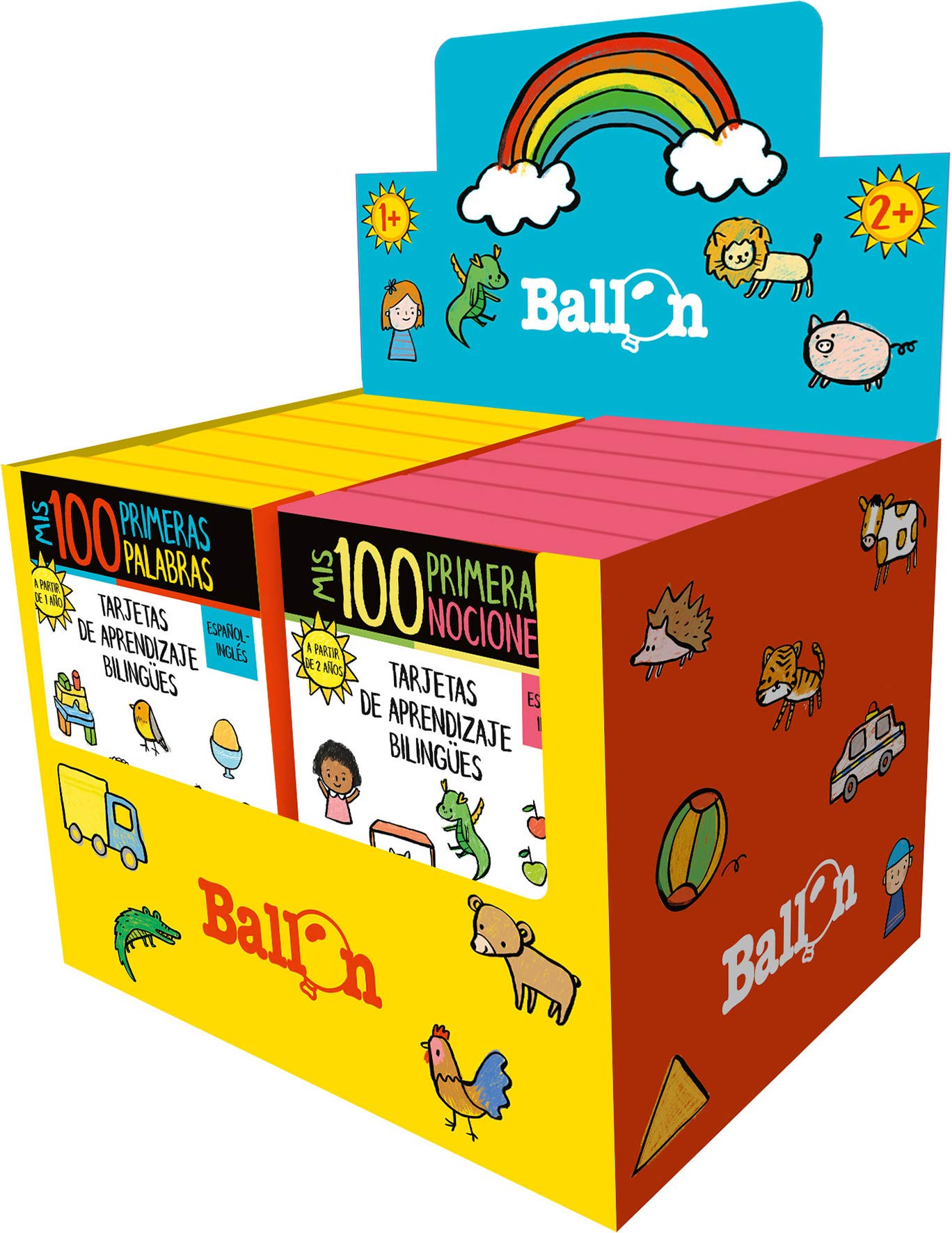 EXPOSITOR - MIS 100 PRIMERAS PALABRAS - TARJETAS DE APRENDIZAJE BILINGÜES Novels & Short Stories