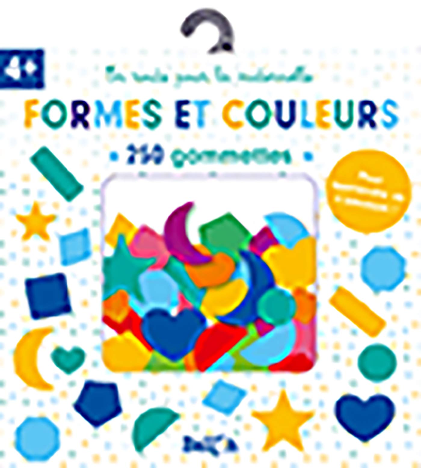 Les formes et les couleurs - 200 gommettes 4+: 250 gommettes (Pochette à gommettes, 1) Tiptoi & Games