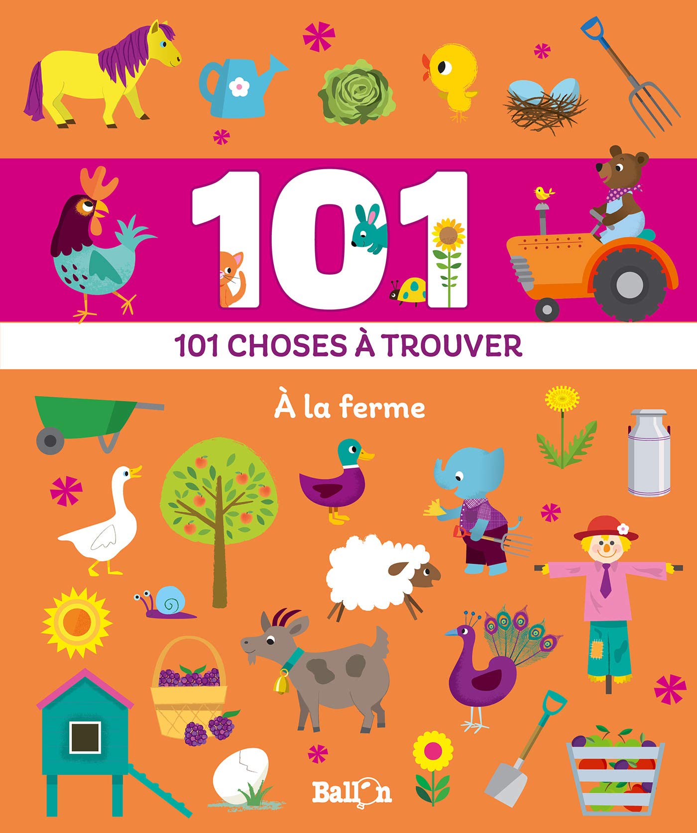 101 choses à chercher à la ferme (Mon premier cherche et trouve, 1) Parents & Children