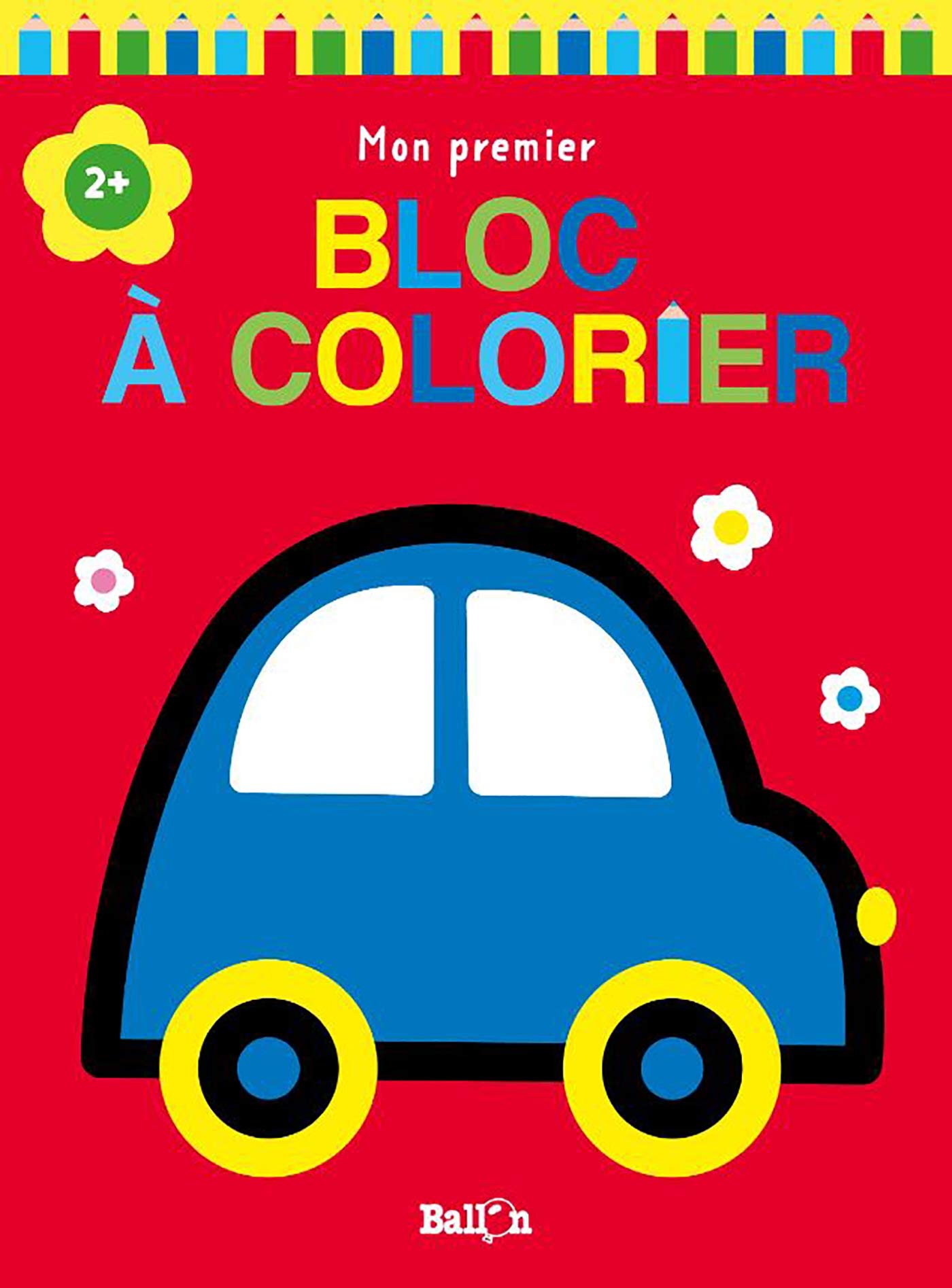 Mon premier bloc à colorier 2+ (voiture) (Mon premier bloc à colorier, 1) Tiptoi & Games