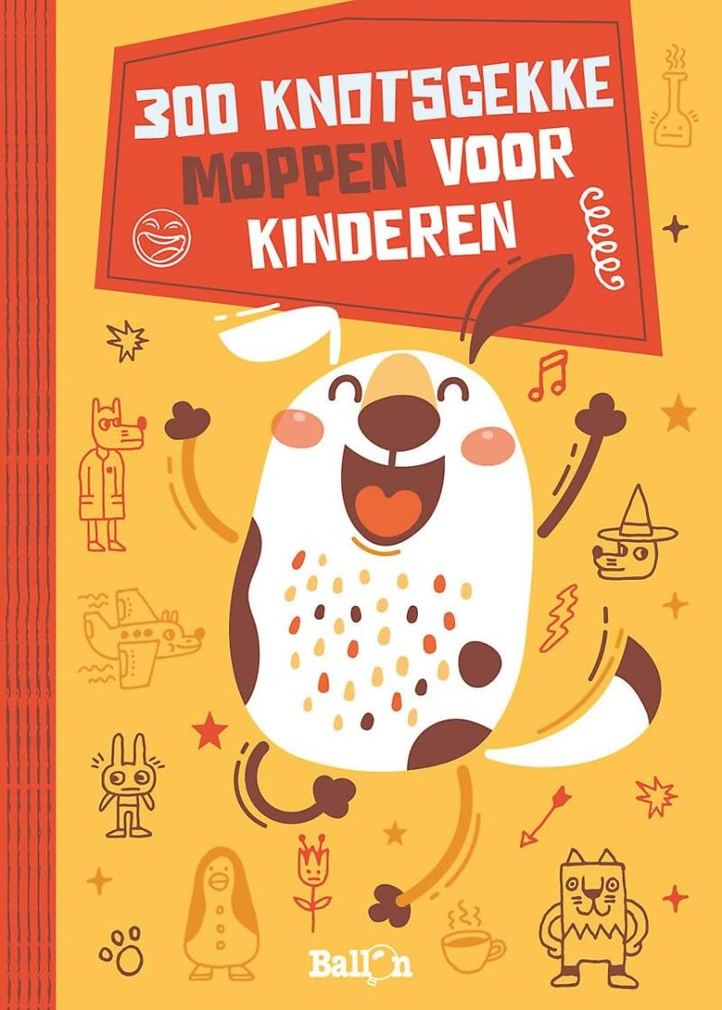 300 knotsgekke moppen voor kinderen book