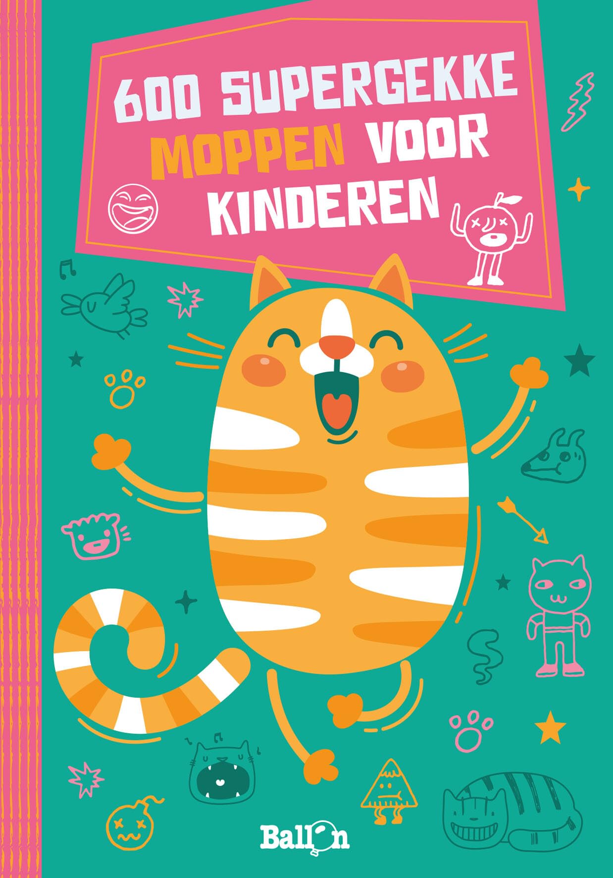 600 supergekke moppen voor kinderen book