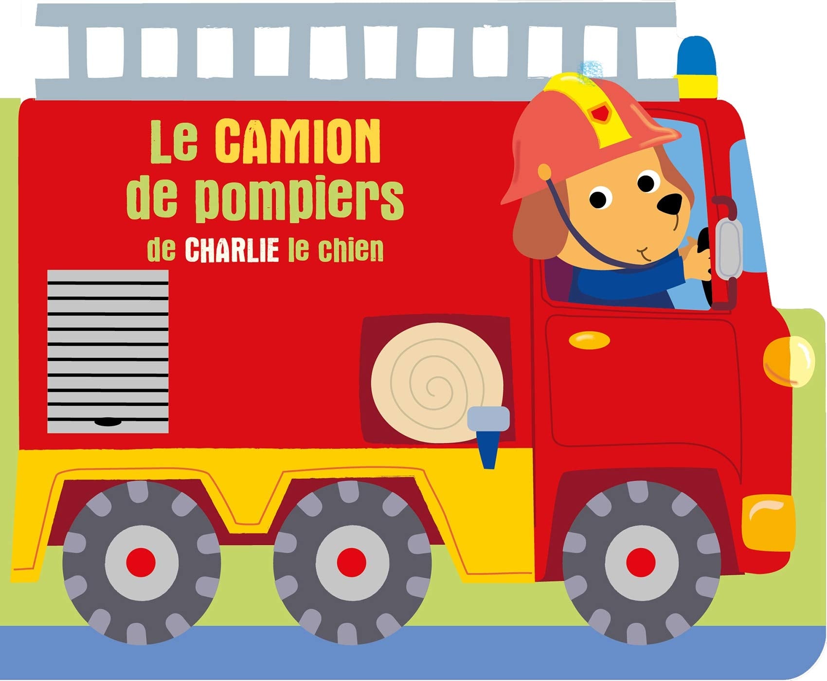 À l'aventure - Le camion de pompiers de Charlie le chien book