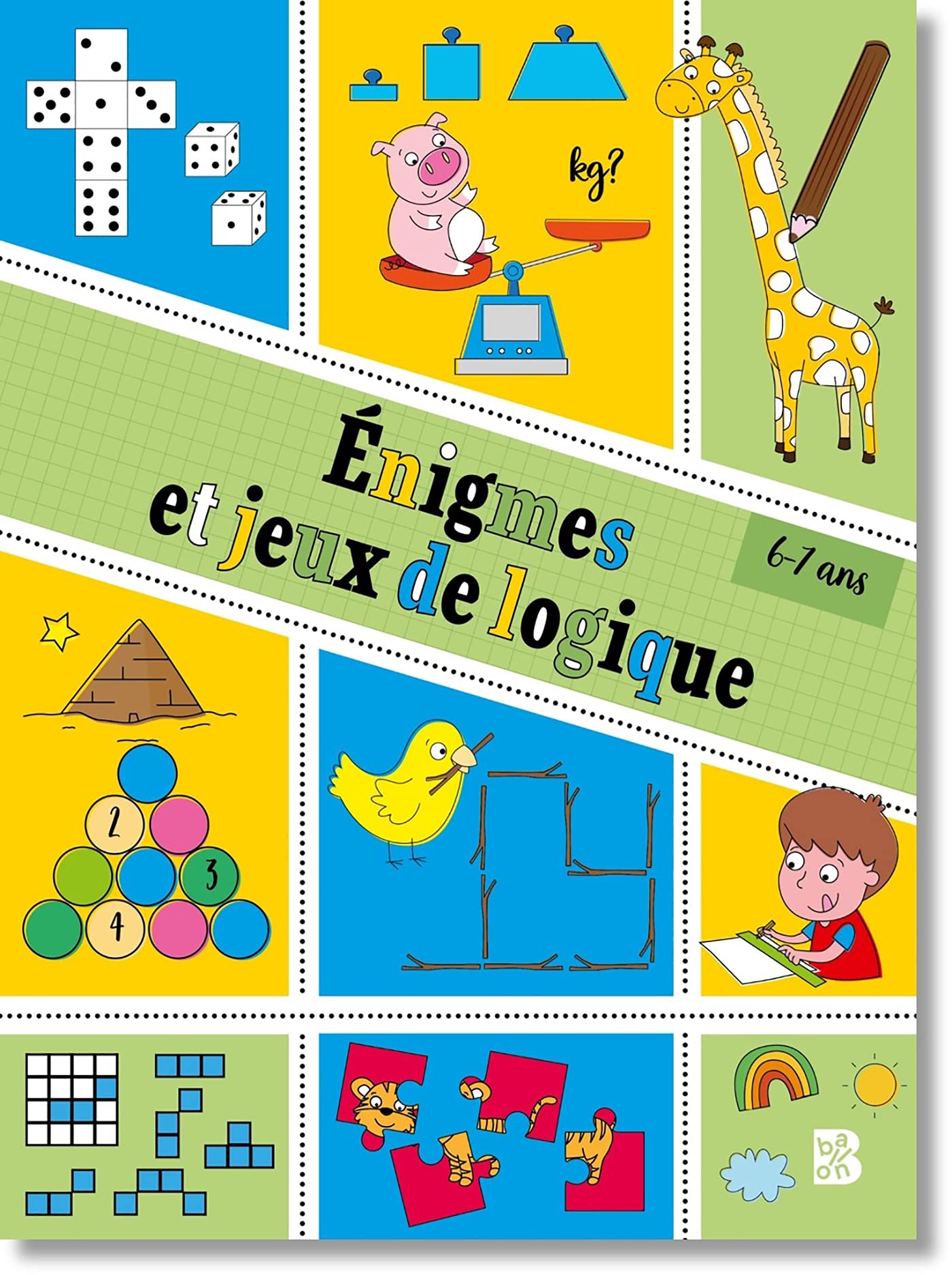 Enigmes et jeux de logique 6-7 ans (Enigmes et jeux de logique, 1) Tiptoi & Games