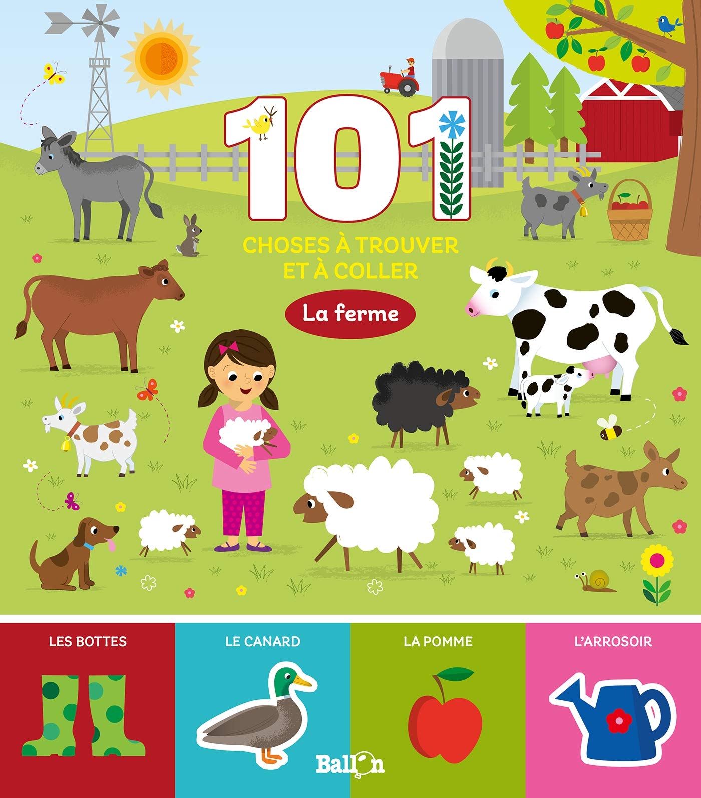 101 choses à trouver et à coller : la ferme (Mon premier cherche et colle, 1) Tiptoi & Games