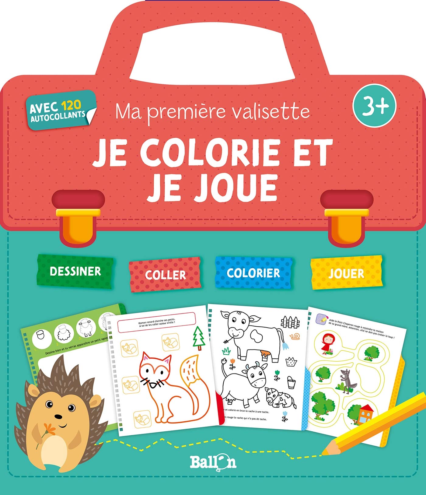 Je colorie et je joue 3+ book
