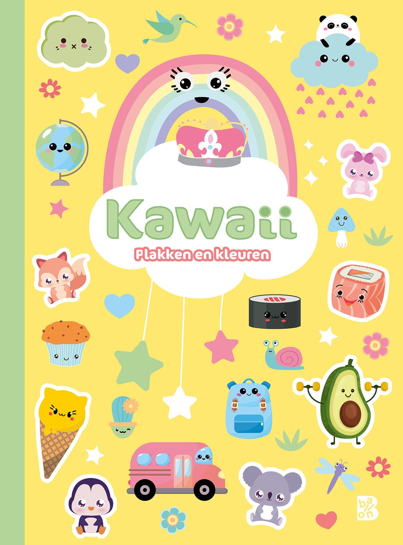 Kawaii plakken en kleuren (Kawaii, 1) Tiptoi & Games