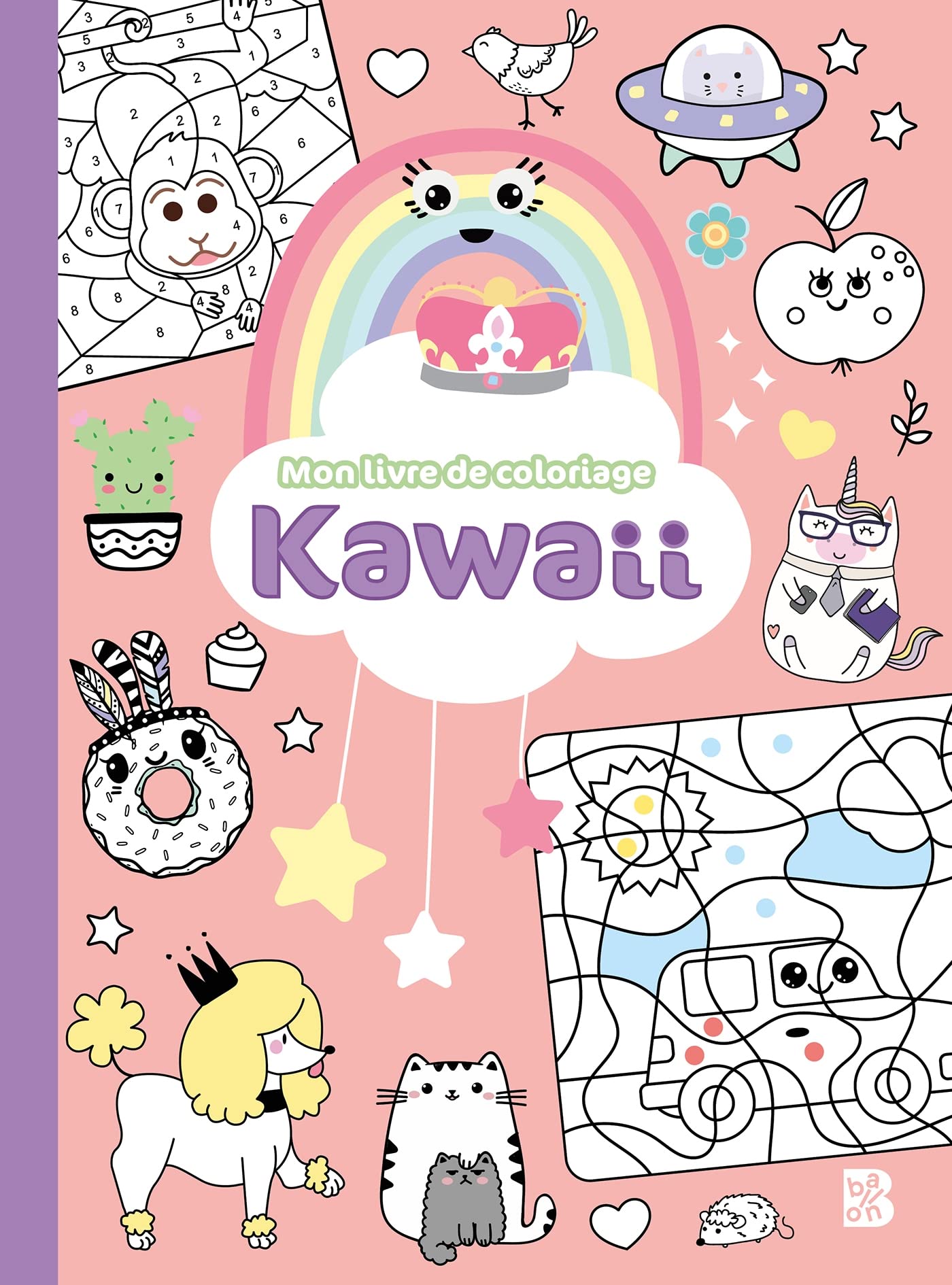 Kawaii livre de coloriage book
