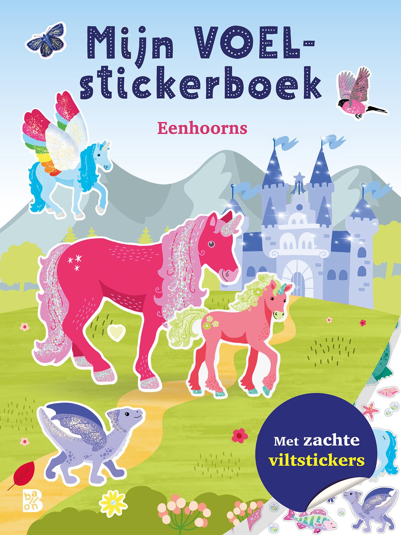 Eenhoorns (voelsticker) (Mijn voelstickerboek, 1) Children's books