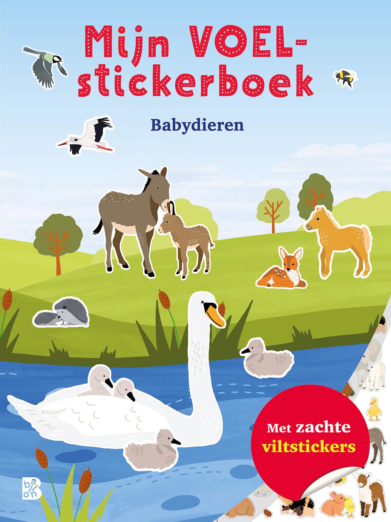 Babydieren (voelsticker) (Mijn voelstickerboek, 1) Children's books