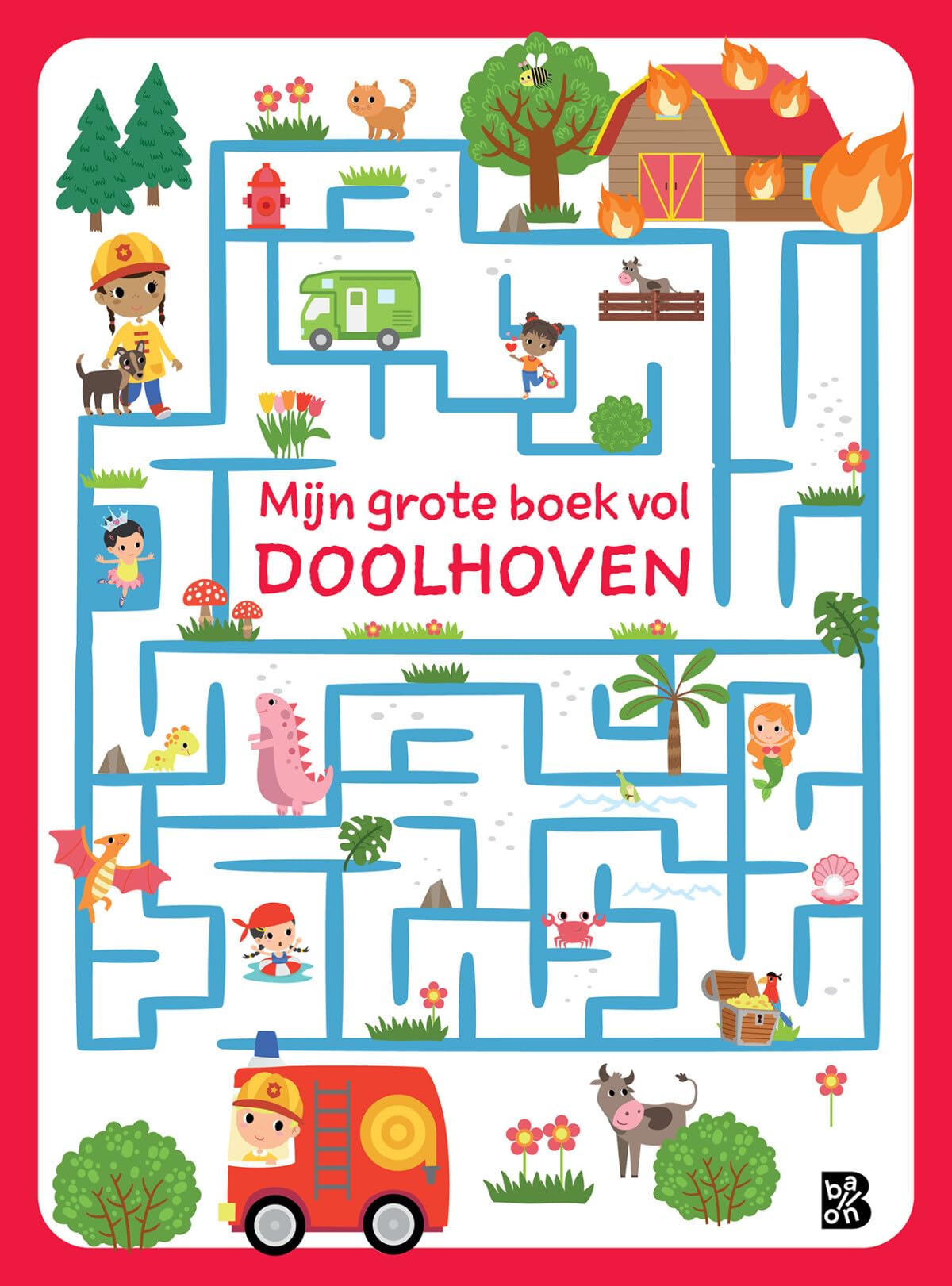 Mijn grote boek vol doolhoven (Speel- en leerboeken (bind-up), 1) Children's books