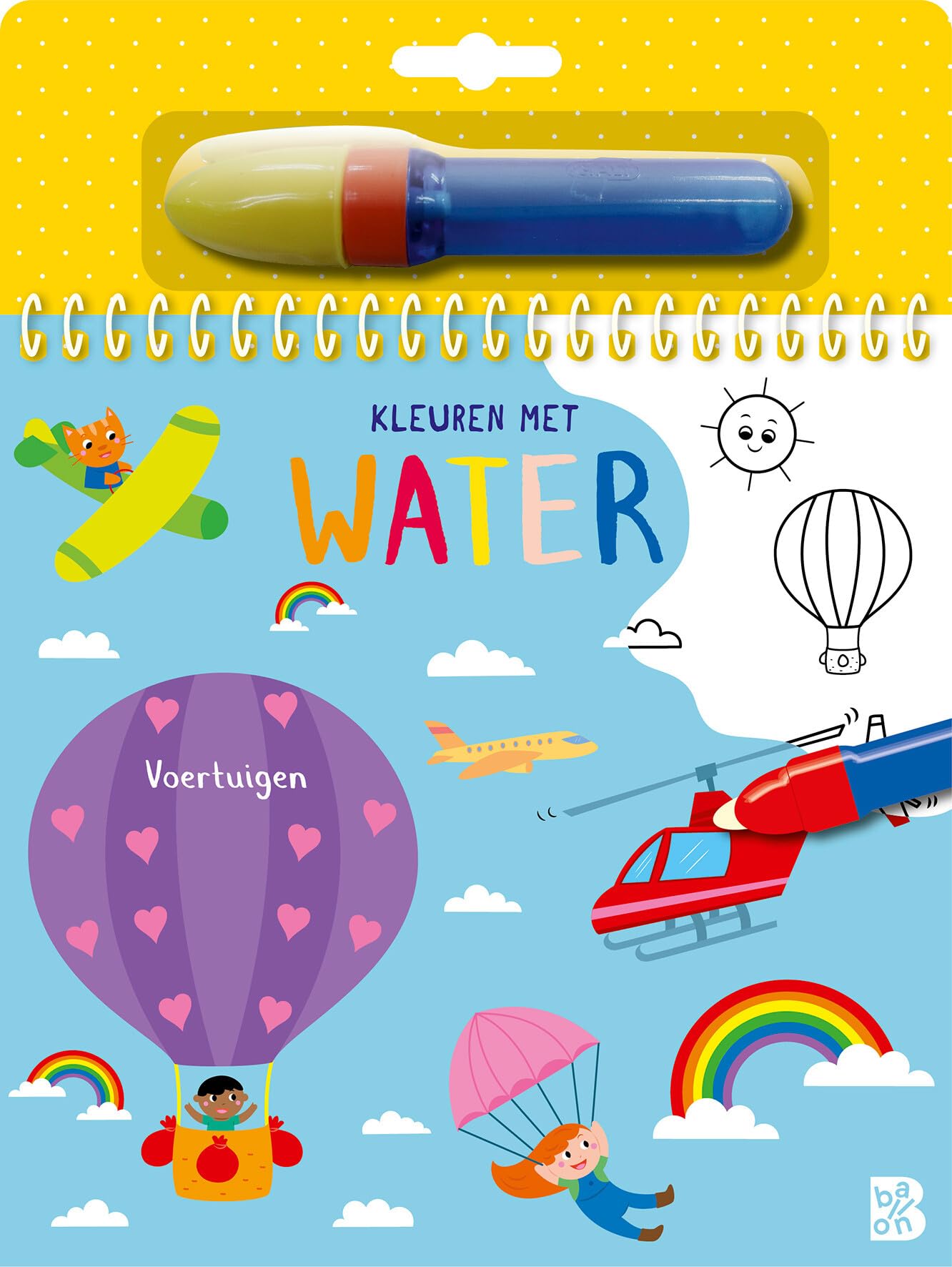 Kleuren met water Voertuigen (Kleuren met water, 1) Tiptoi & Games