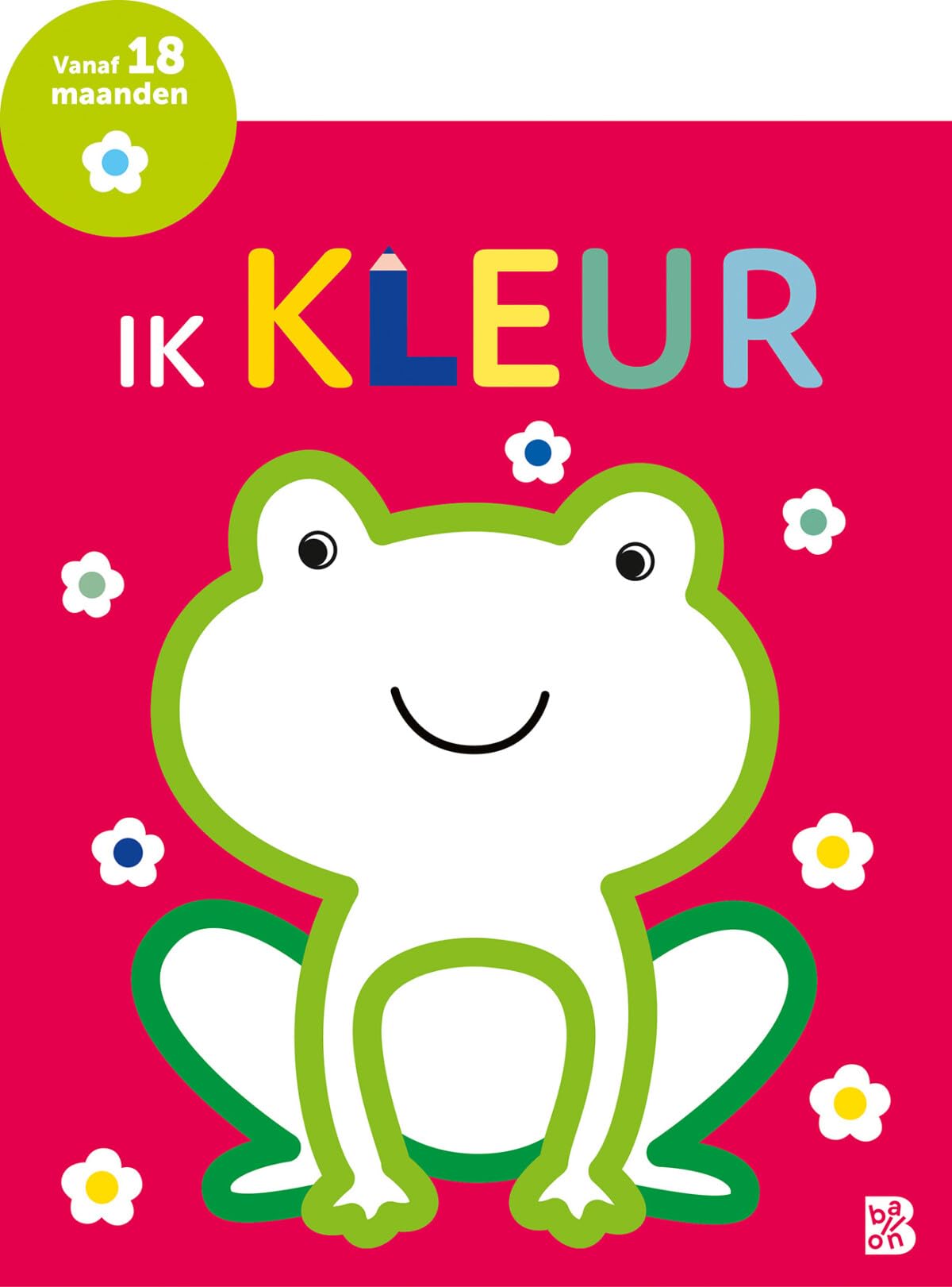 Ik kleur - kikker (Mijn allereerste kleurboek, 1) Tiptoi & Games